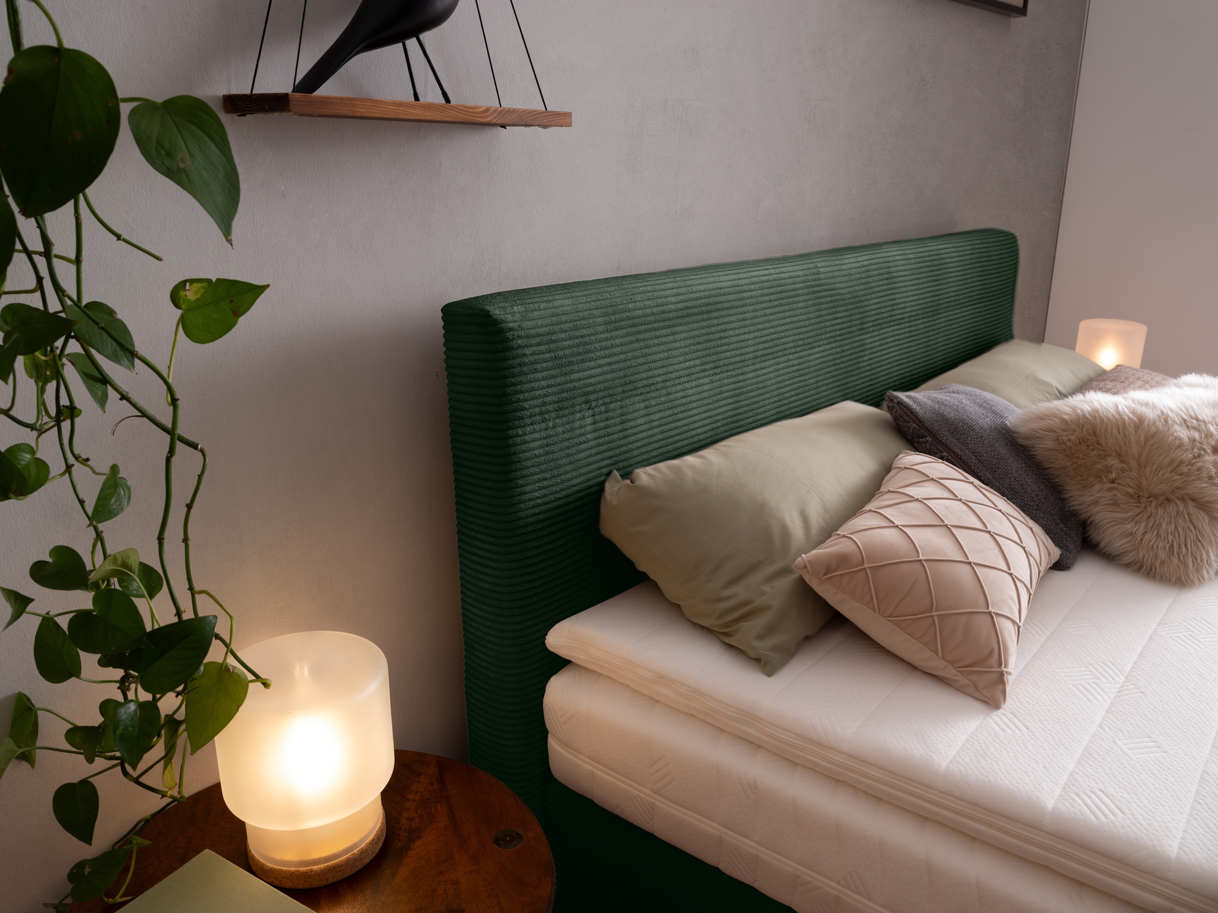 alina Boxspringbett »Pico« inkl. Matratzen und Topper