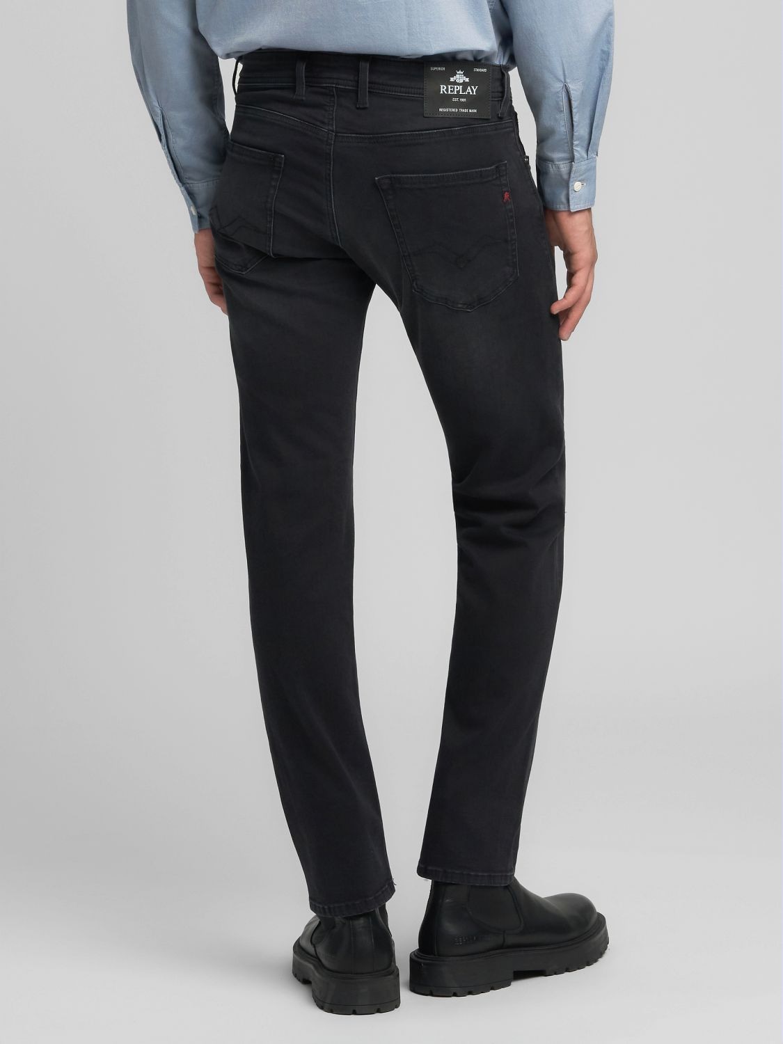 Replay Straight-Jeans »GROVER« in vielen verschiedenen Waschungen, mit Stretch