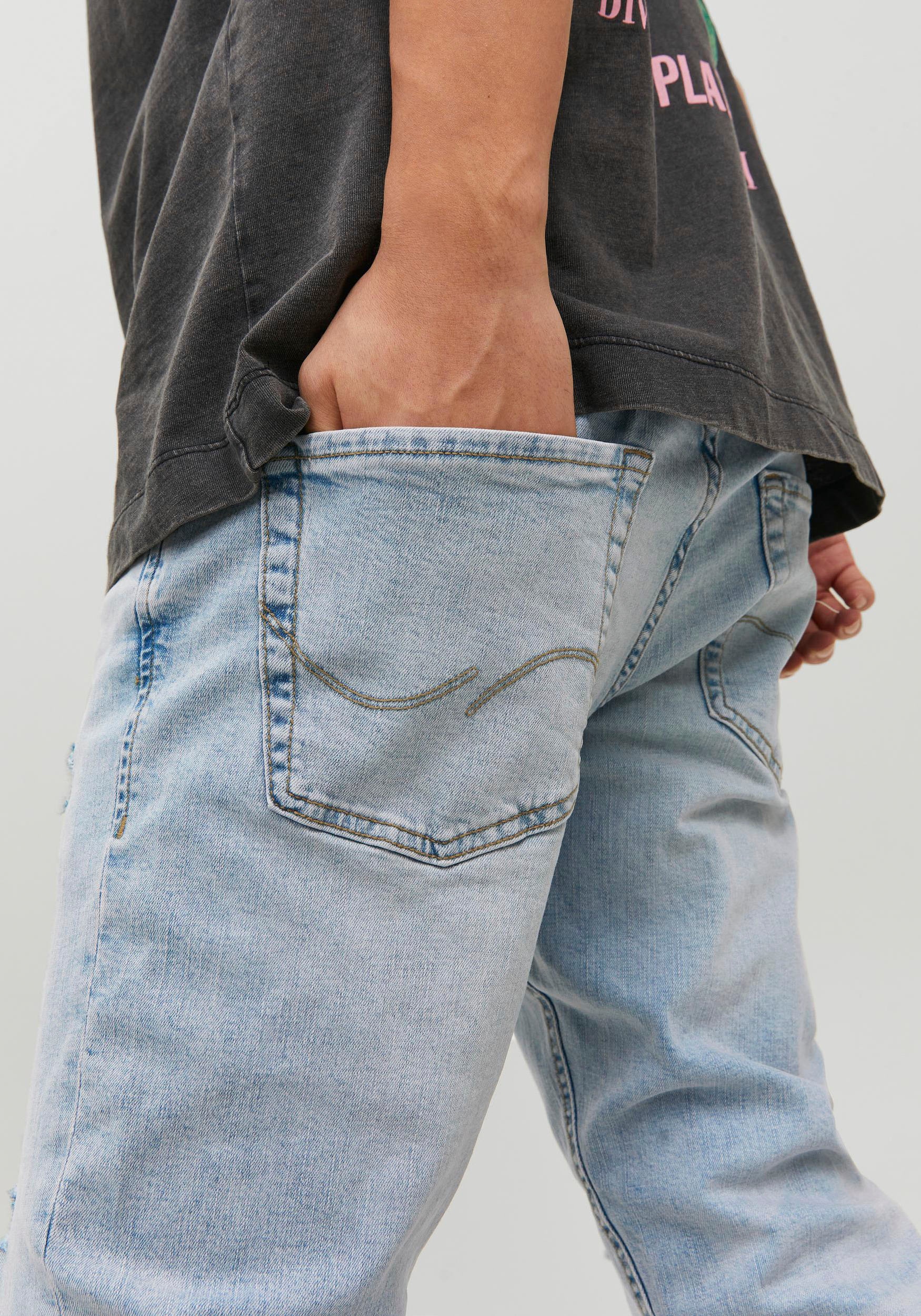 Jack & Jones Slim-fit-Jeans »JJIGLENN JJORIGINAL«