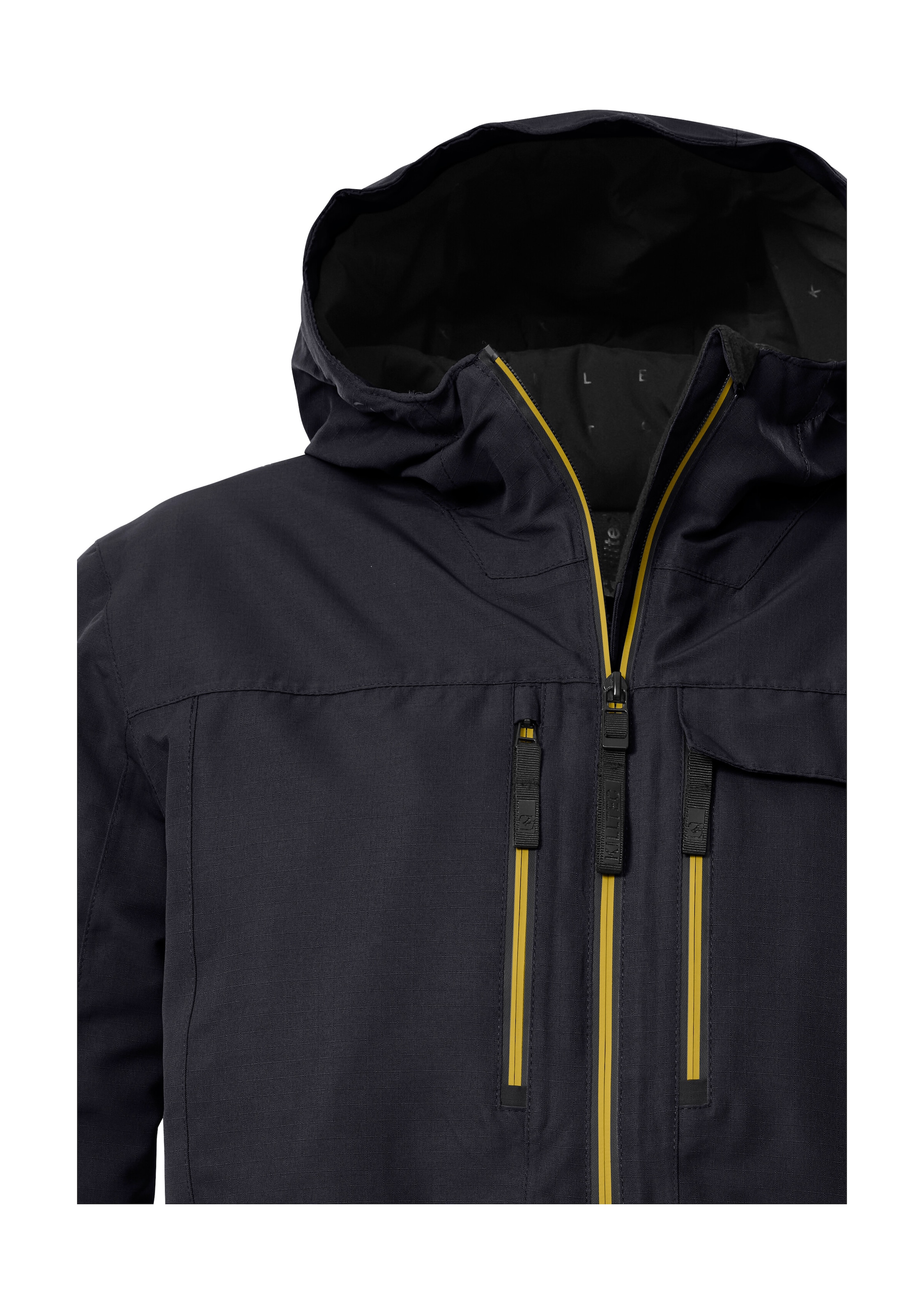 Killtec Skijacke »KSW 53 MN SKI JCKT«, Skijacke: wasserdicht, atmungsaktiv, Colourblock, viele Taschen