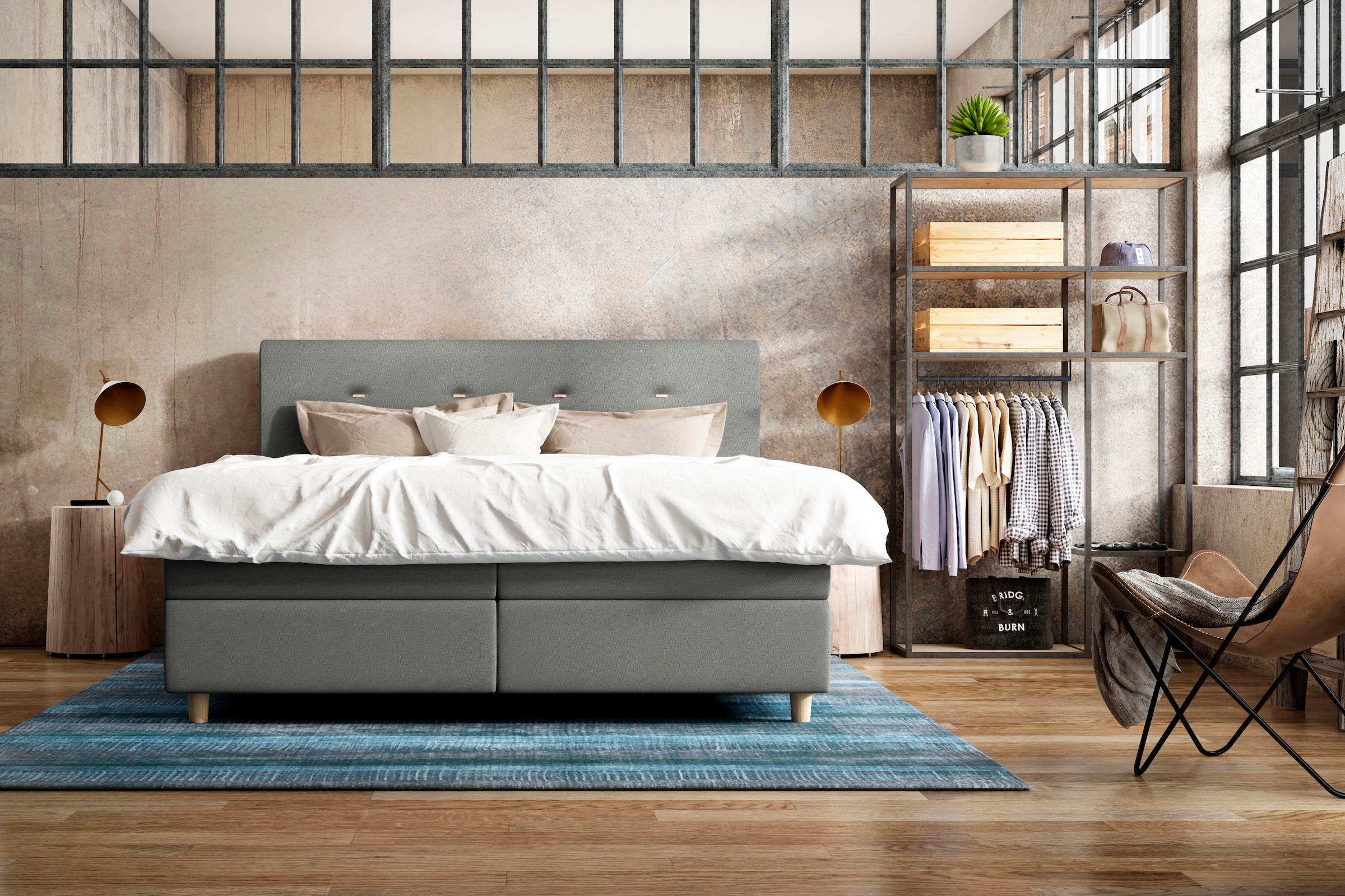 Home affaire 3-Sitzer »Pilot« Big-Sofa mit Kopfteilverstellung