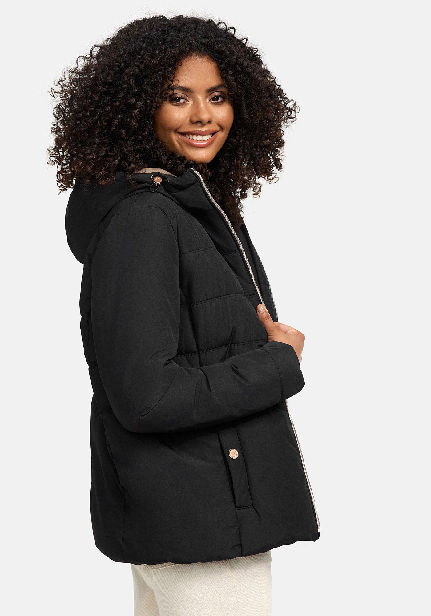 Marikoo Steppjacke »Marikoo Alemee Damen Stepp Jacke N026«