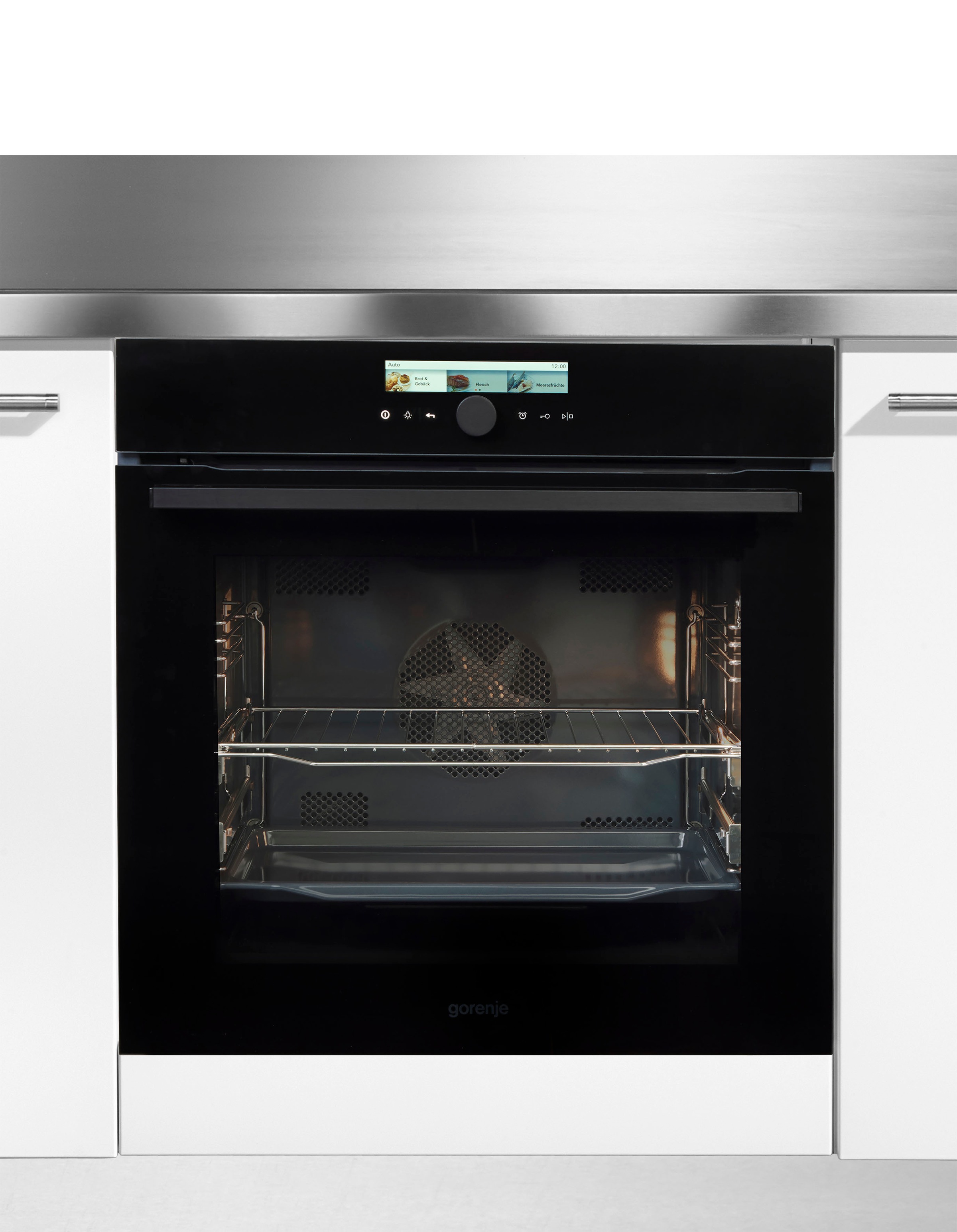 GORENJE Pyrolyse Backofen  »BOP798 S37BG«, mit 2-fach-Teleskopauszug, Pyrolyse-Selbstreinigung