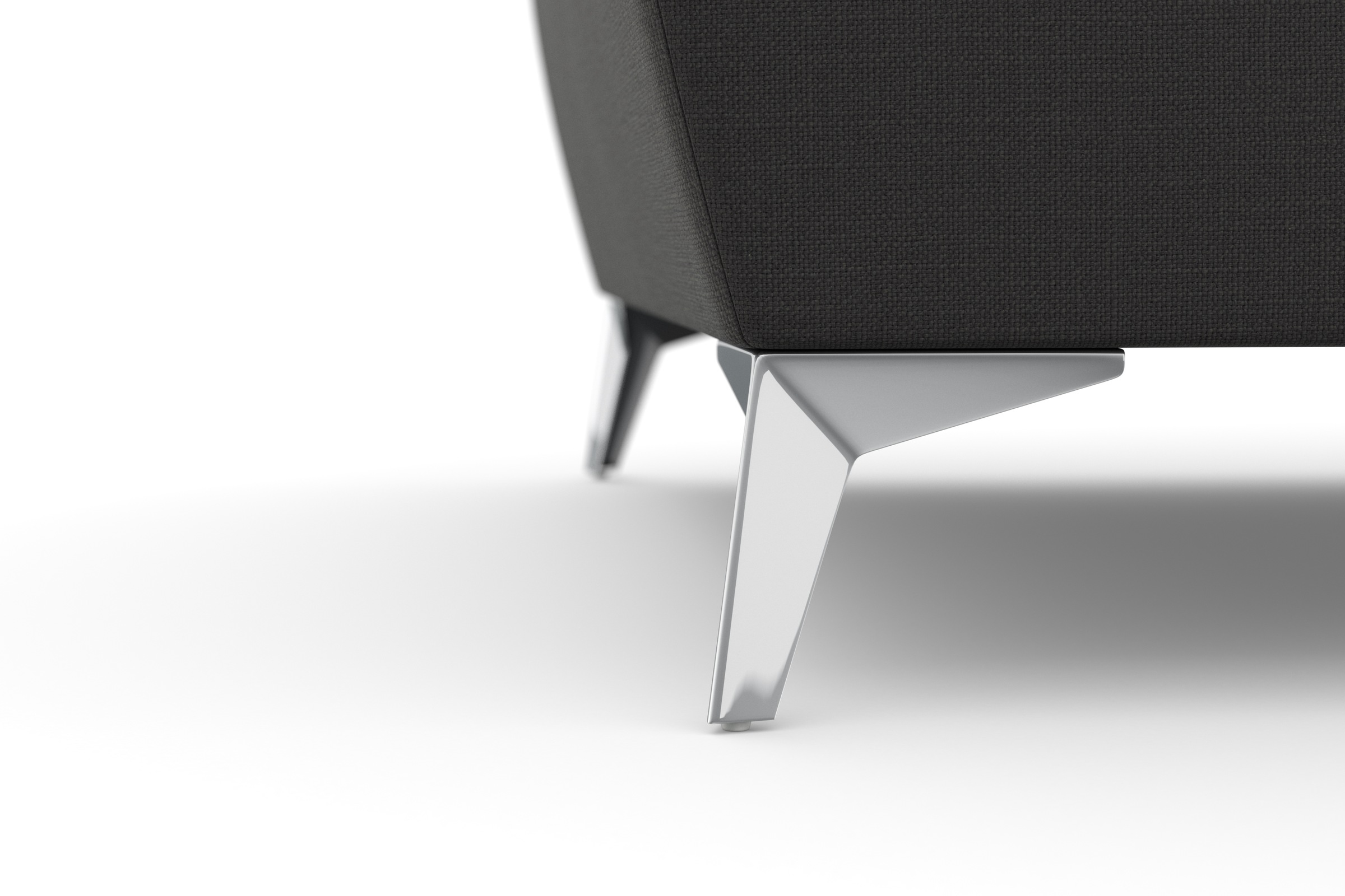 sit&more 2,5-Sitzer »Latigo«, mit hochwertigen Metallfüßen