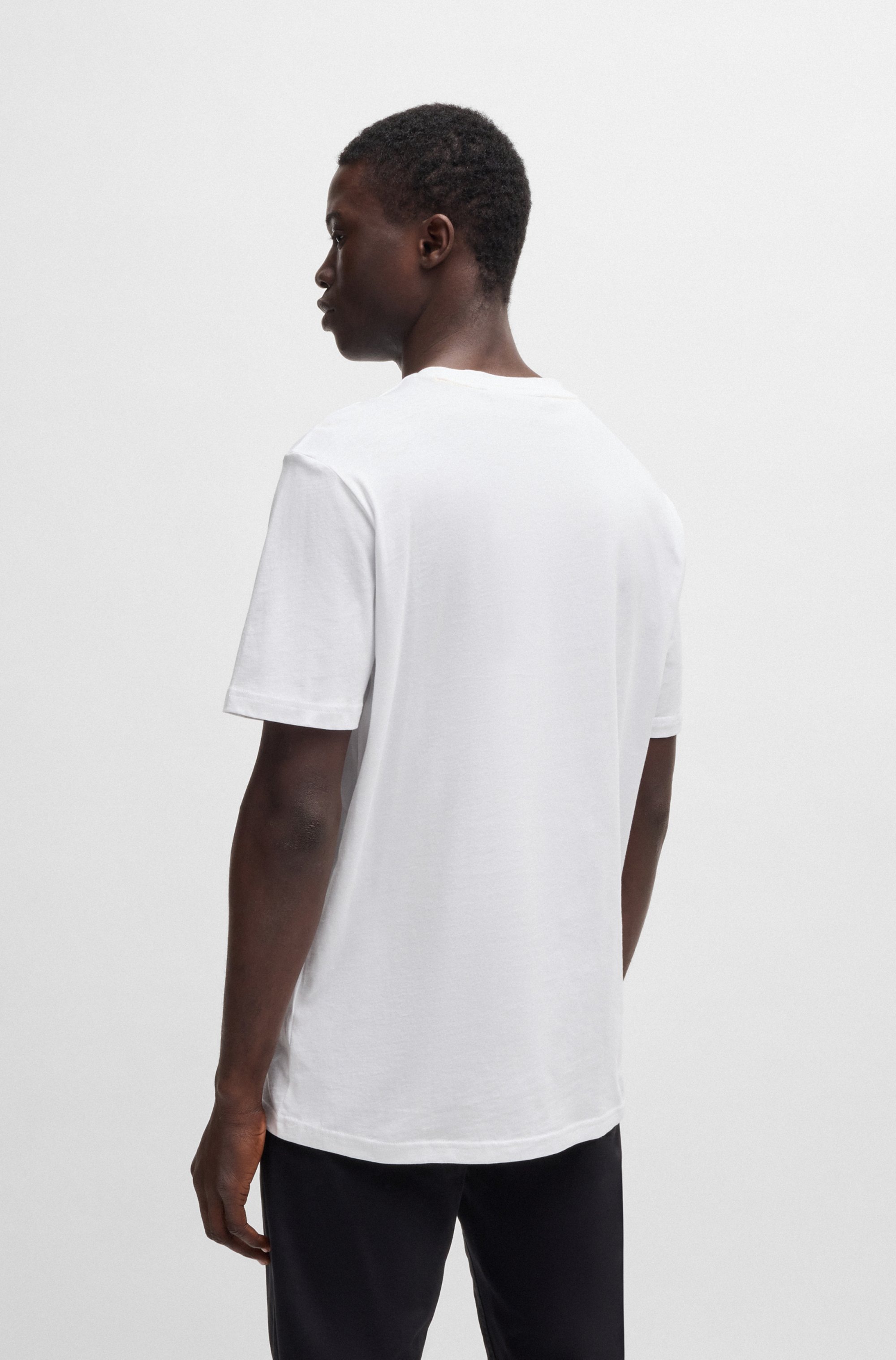 BOSS ORANGE T-Shirt »Thinking 1«, mit großem BOSS Druck auf der Brust