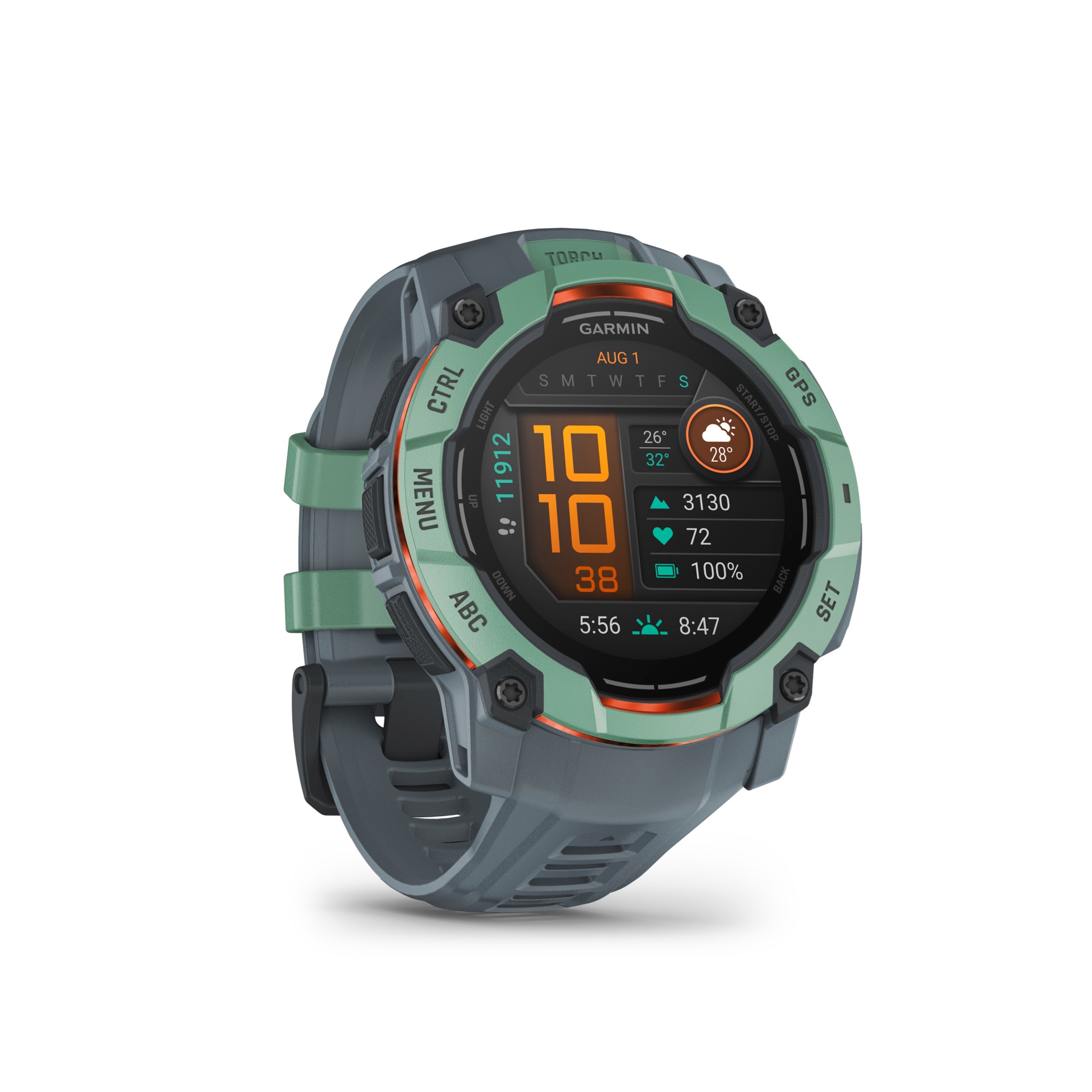Garmin Smartwatch »Instinct 3 AMOLED 50mm«, (3,3 cm / 1,3 Zoll), 4 GB,)