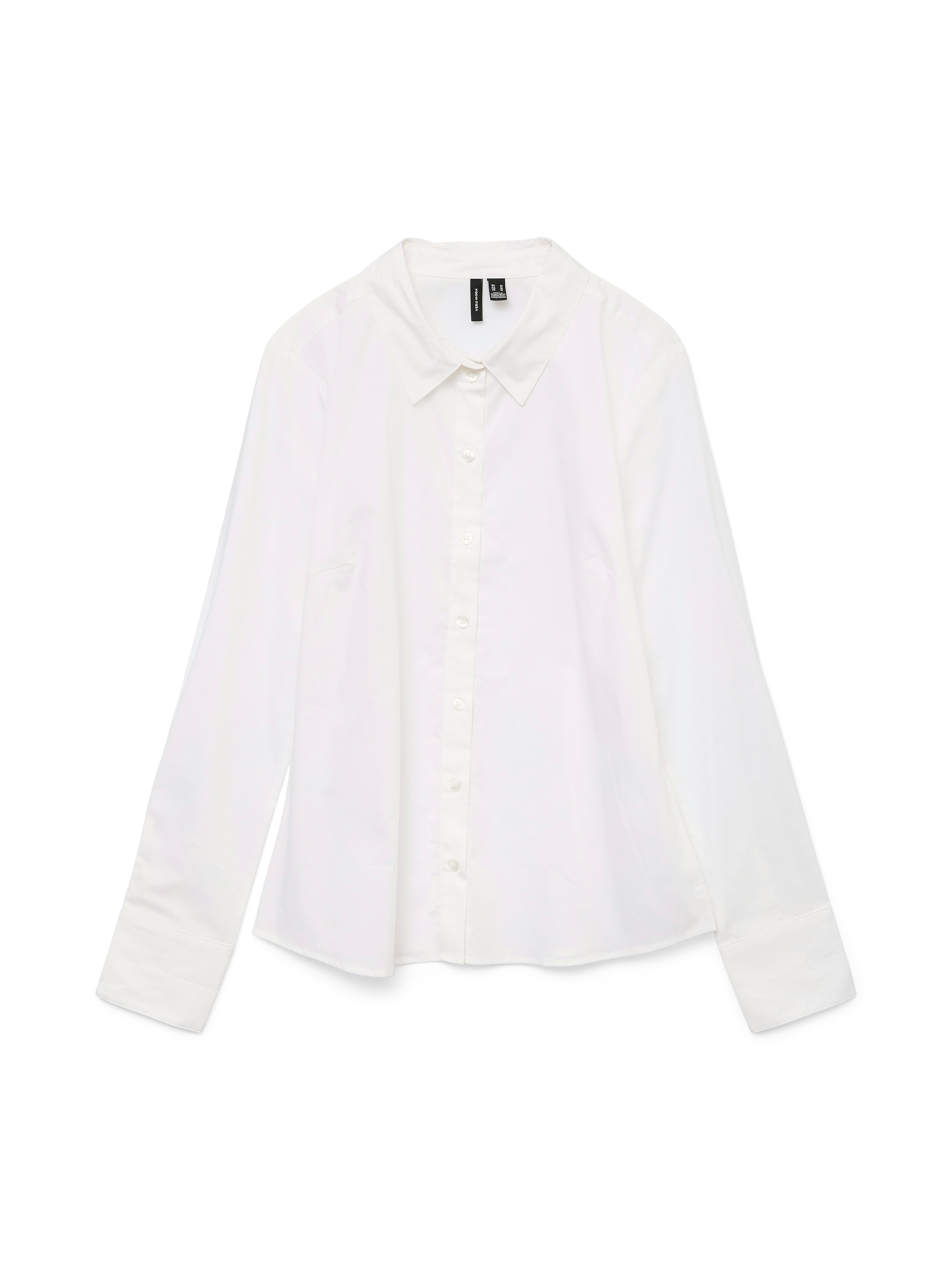 Vero Moda Klassische Bluse »VMANNA LS FITTED SHIRT WVN GA NOOS«