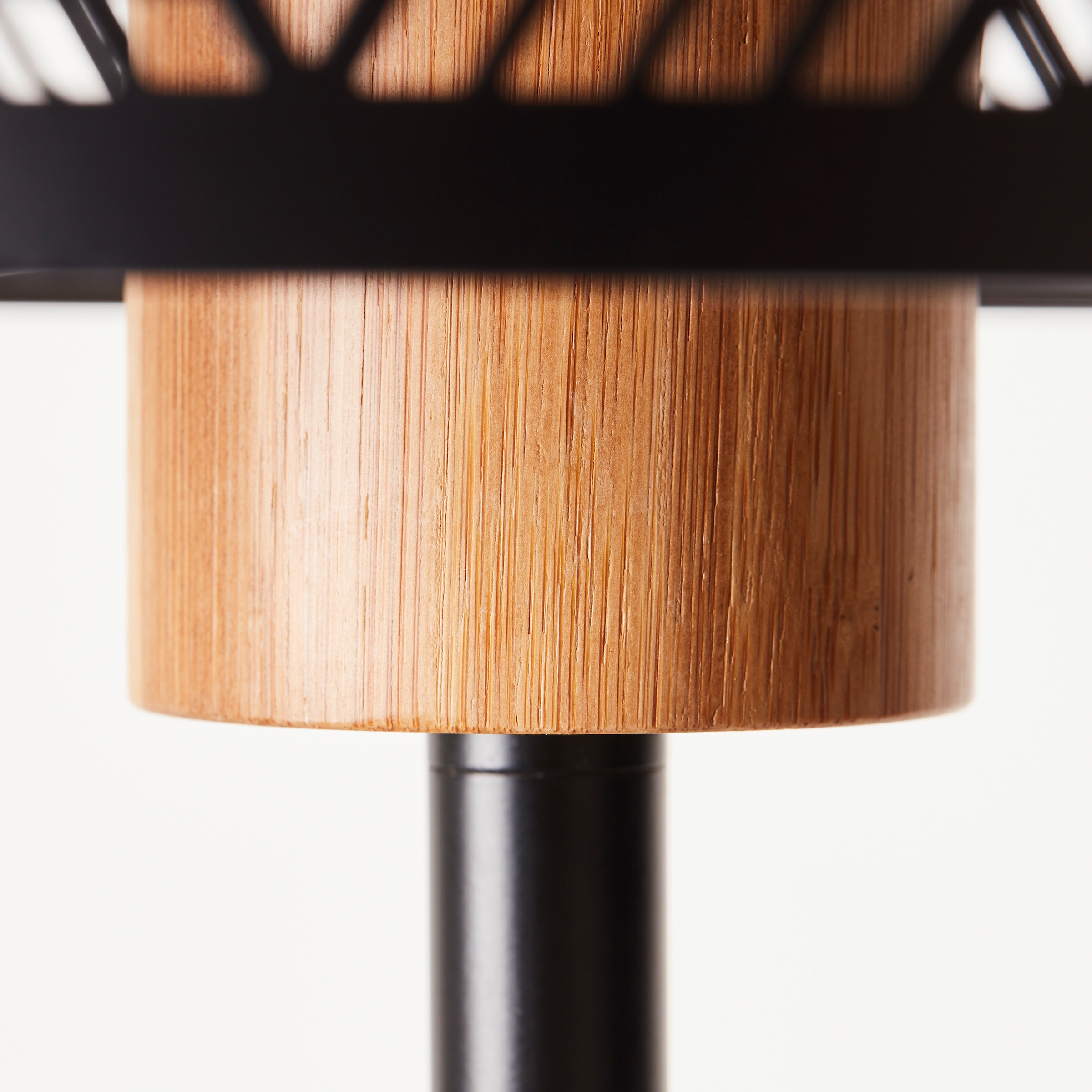 Brilliant Stehlampe »Santy«, 1 flammig-flammig, 161 x 29 cm, E27, Metall/Bambus, schwarz/natur