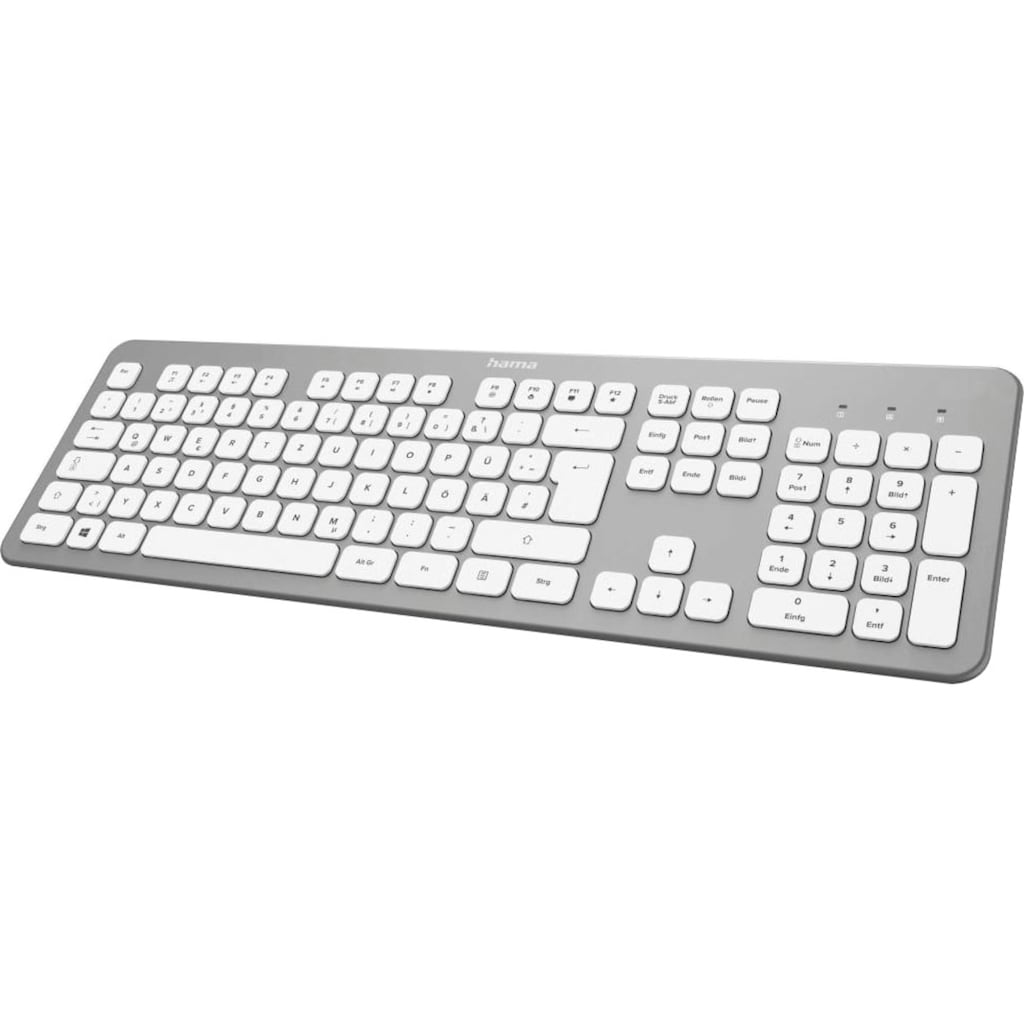 Hama Tastatur »Tastatur „KW-700“ Tastatur kabellos«