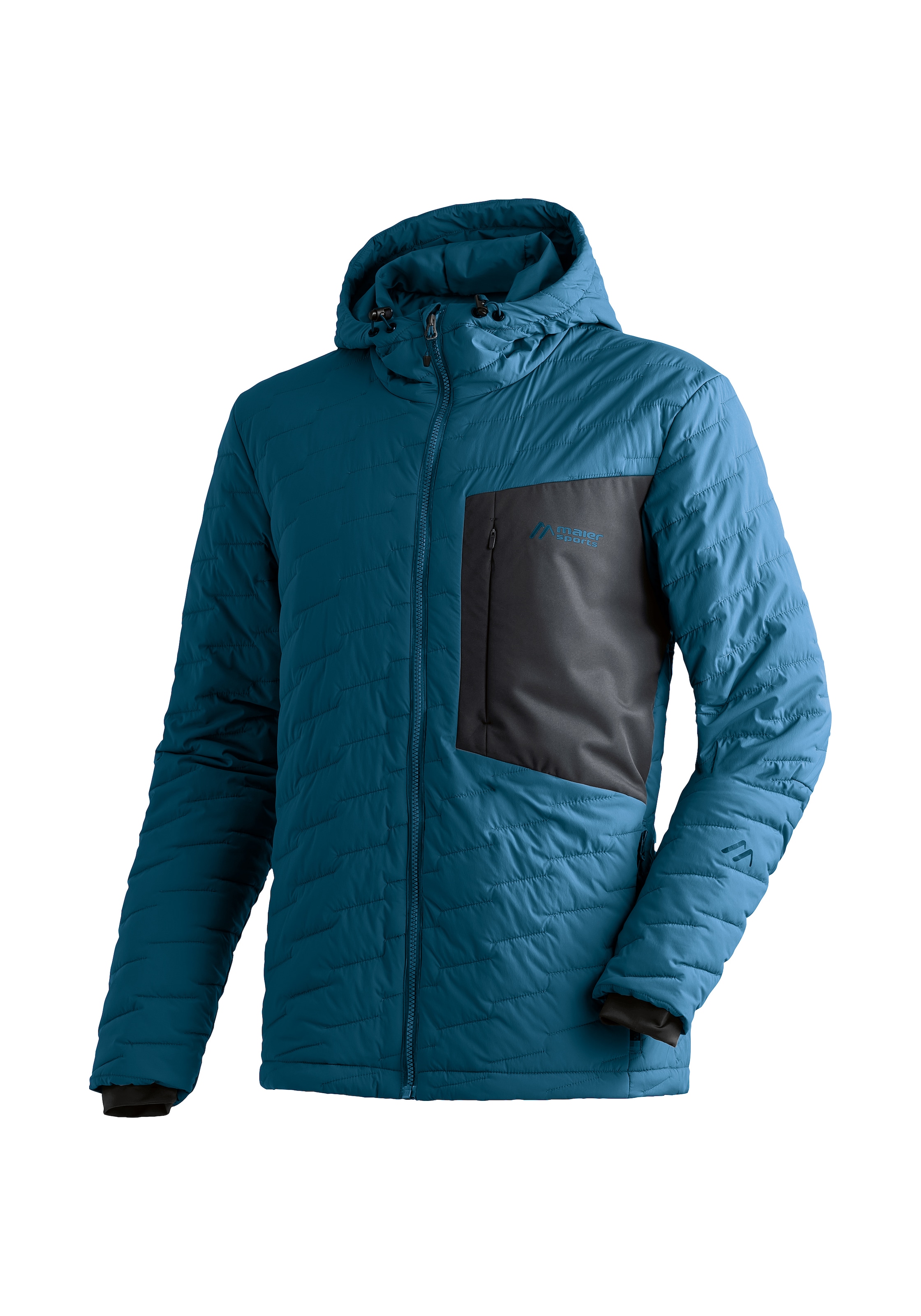 Maier Sports Funktionsjacke »Donovaly M« Herren Outdoorjacke, Primaloft Jacke mit 3 RV-Taschen und Kapuze