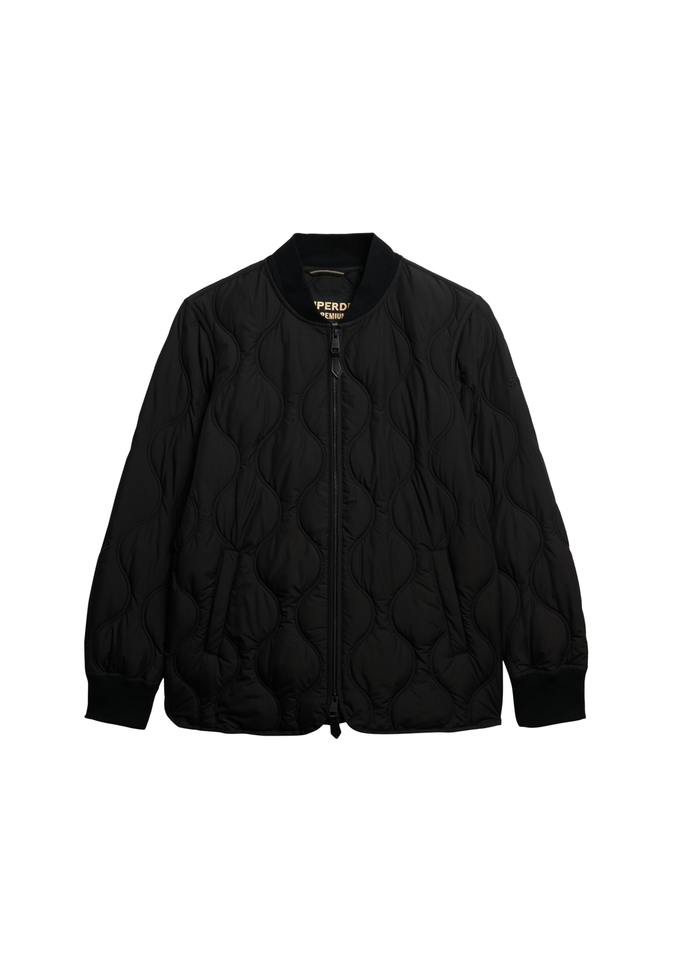 Superdry Steppjacke »SHORT QUILTED LINER JACKET«, ohne Kapuze