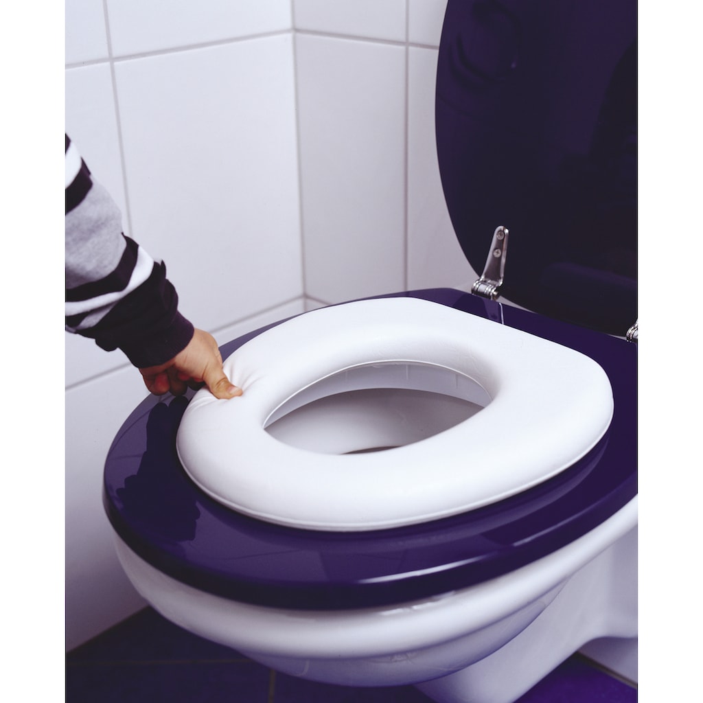 ADOB Kinder-WC-Sitz »ADOB Softy«, gepolstert zum Auflegen auf den WC Sitz
