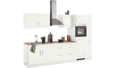 HELD MÖBEL Küchenzeile »Stockholm«, mit E-Geräten, Breite 300 cm, mit hochwertigen MDF... kaufen