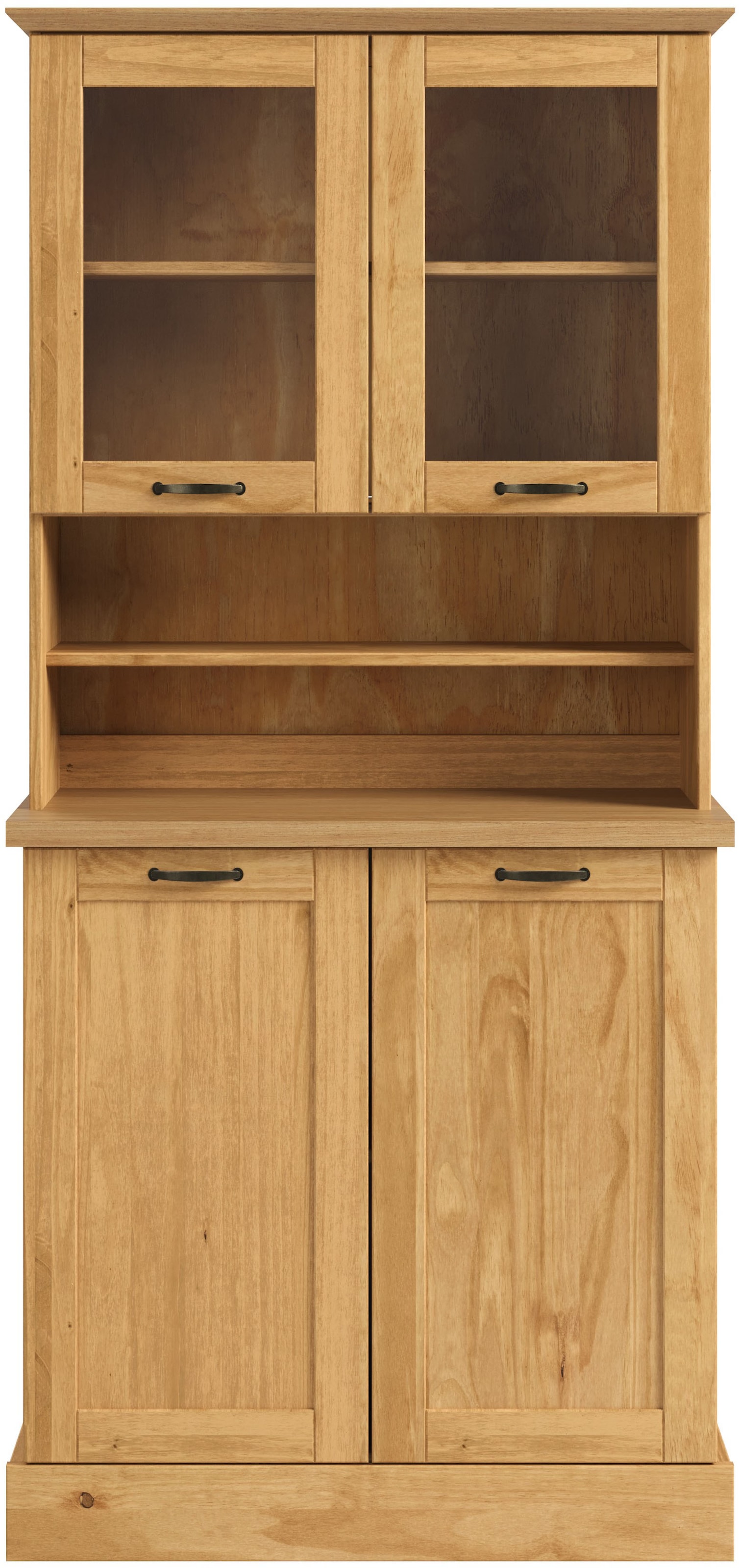 Home affaire Küchenbuffet »Teramo« Breite/Höhe 86/181 cm, mit Metallgriffen