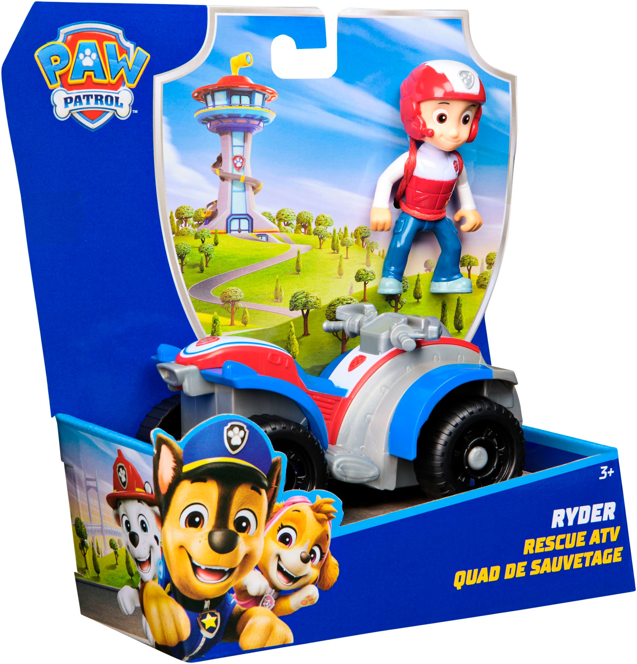 Spin Master Spielzeug-Auto »PAW Patrol, Sust. Basic Vehicle Ryder«, zum Teil aus recycelten Material