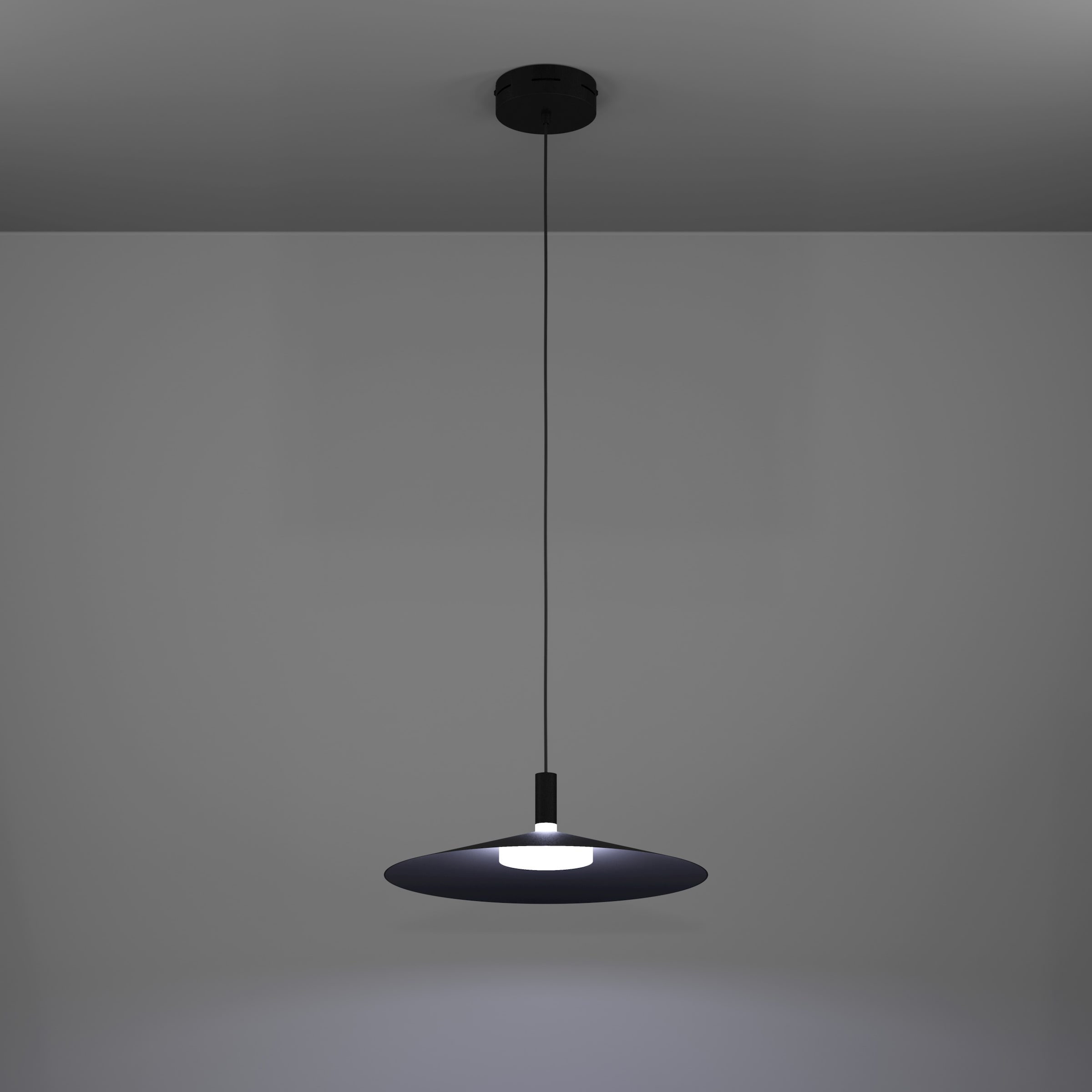 EGLO Hängeleuchte »CONOMAVILLA-Z Pendellampe - Stahl - LED - 15,5W - IP20« LED-Modul 1 Stk. Kaltweiß | Neutralweiß | RGB | Warmweiß Hängelampe, Deckenlampe, Wohnzimmer, Esszimmer, H120 x Ø45 cm