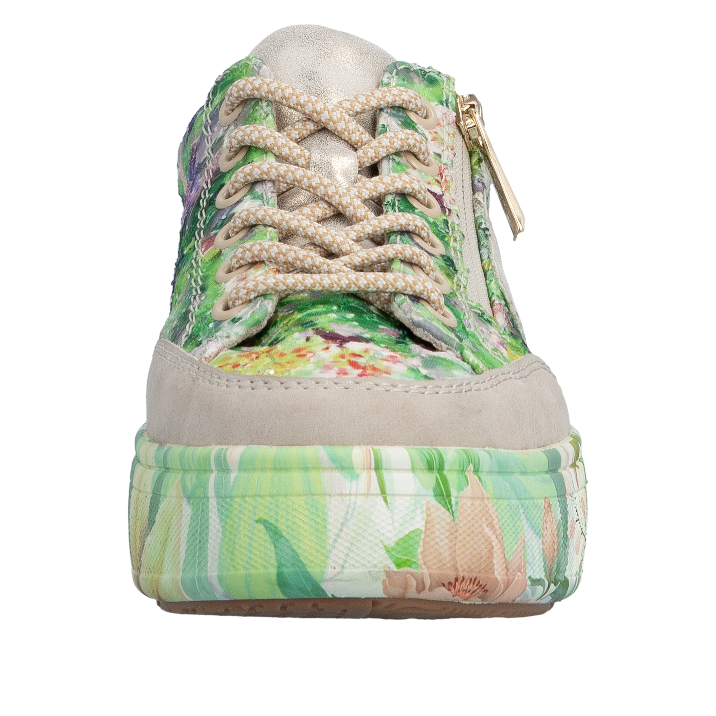 Rieker Plateausneaker  Freizeitschuh, Halbschuh, Trend-Sneaker mit seitlichem Reißverschluss