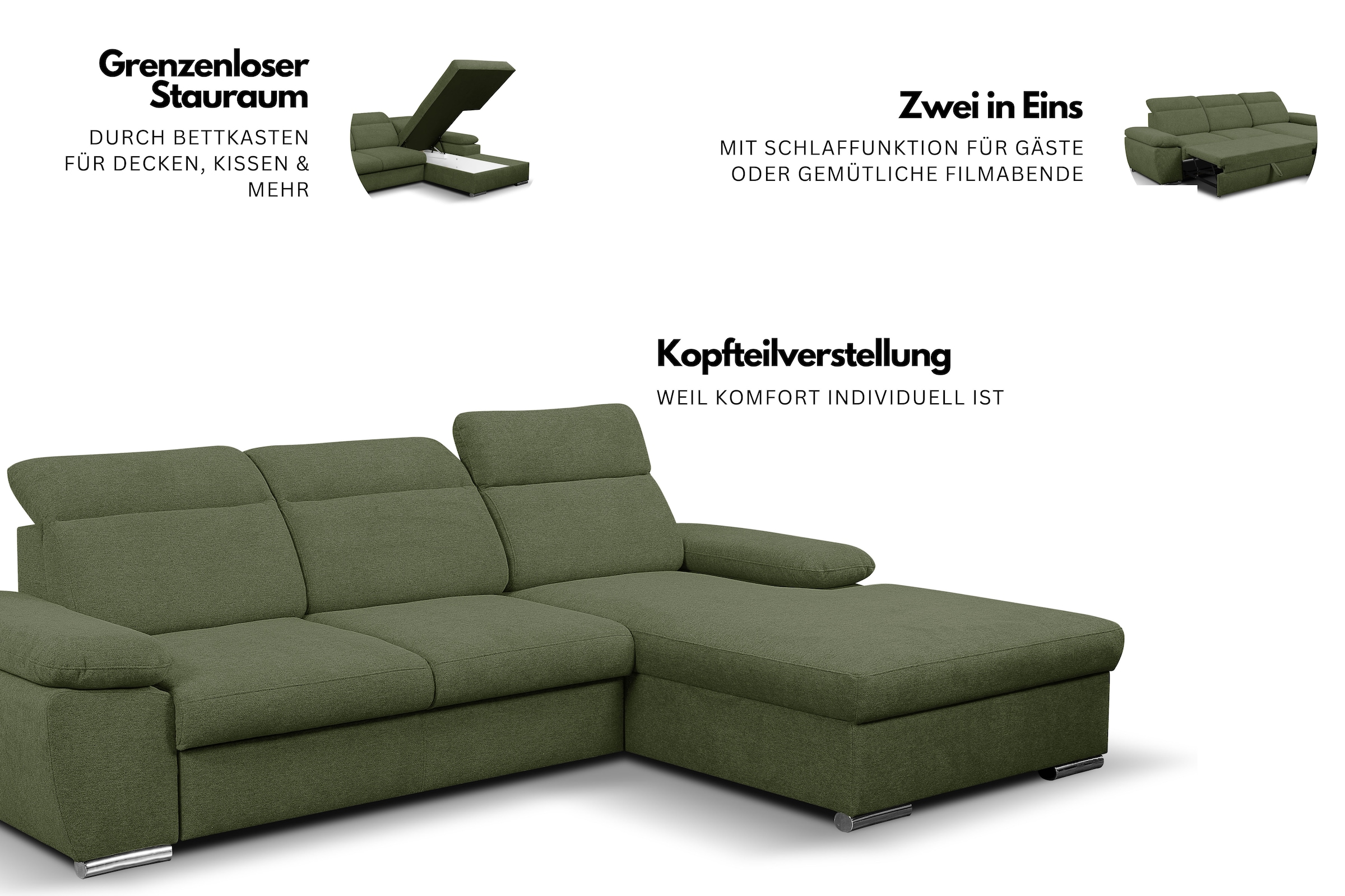 WERK2 Ecksofa »Memo Palma«