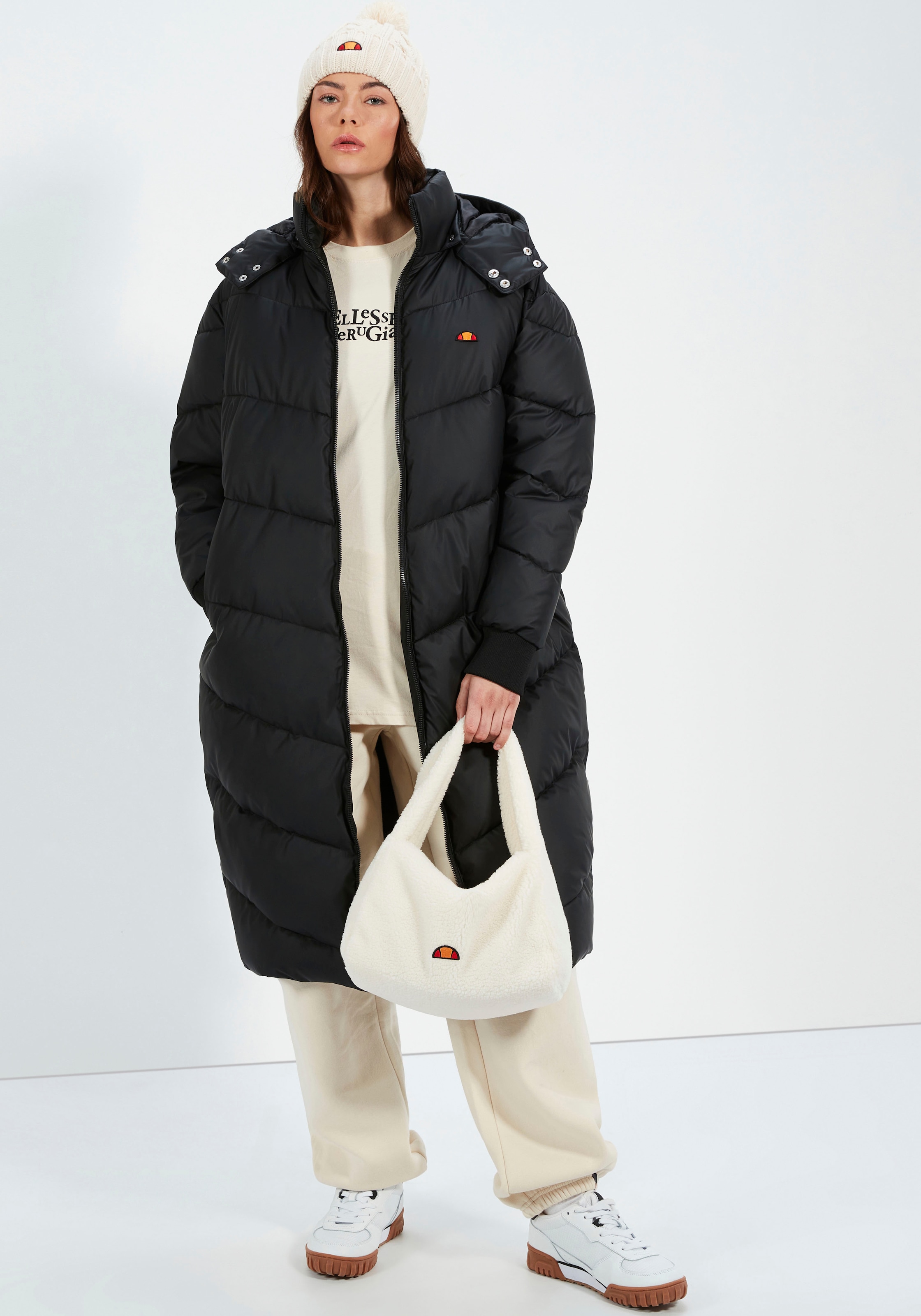 Ellesse Outdoorjacke »CORTESE PADDED JACKET«, mit Kapuze