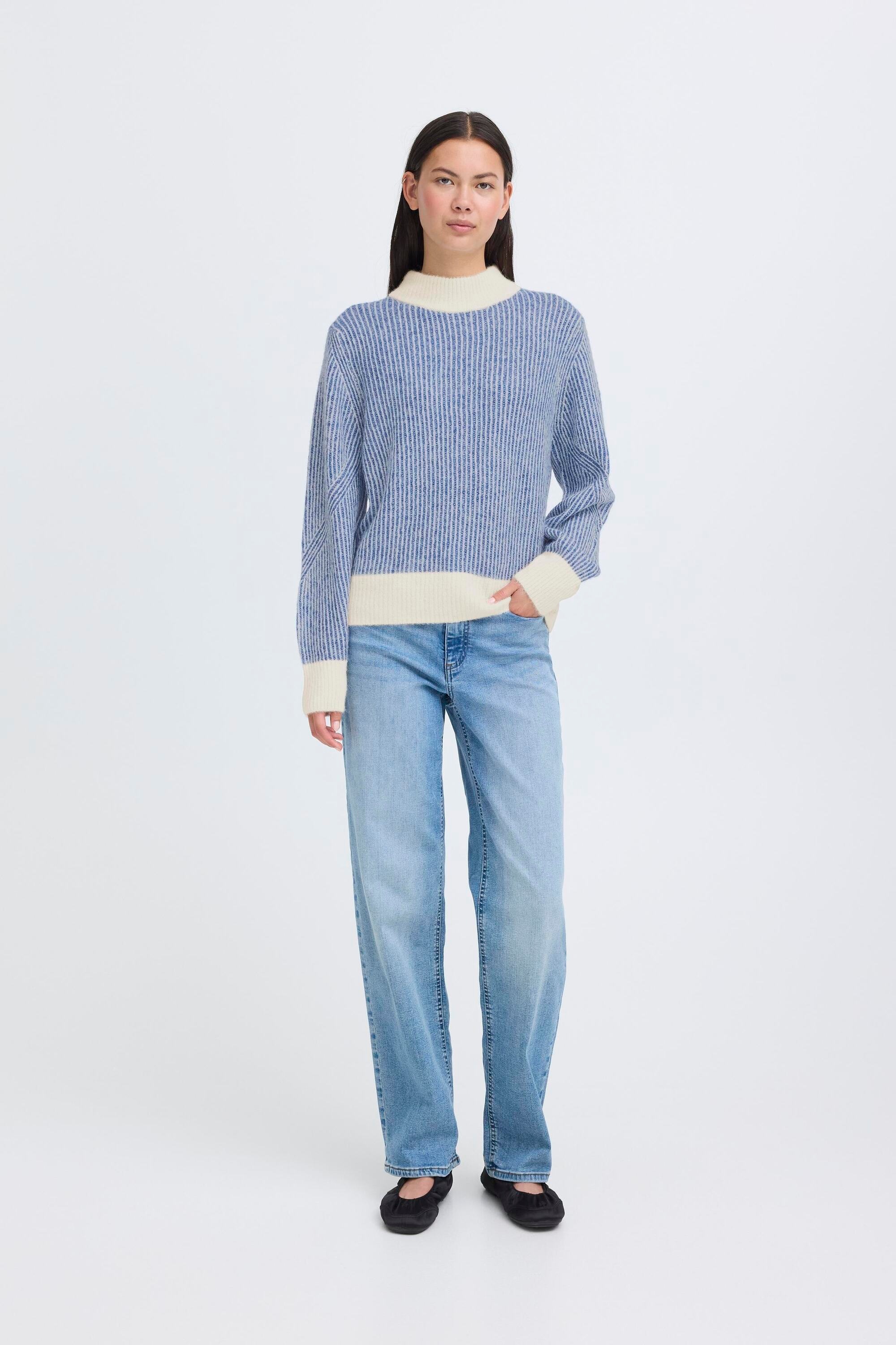 Ichi Strickpullover »Langarm IHKAMARA«