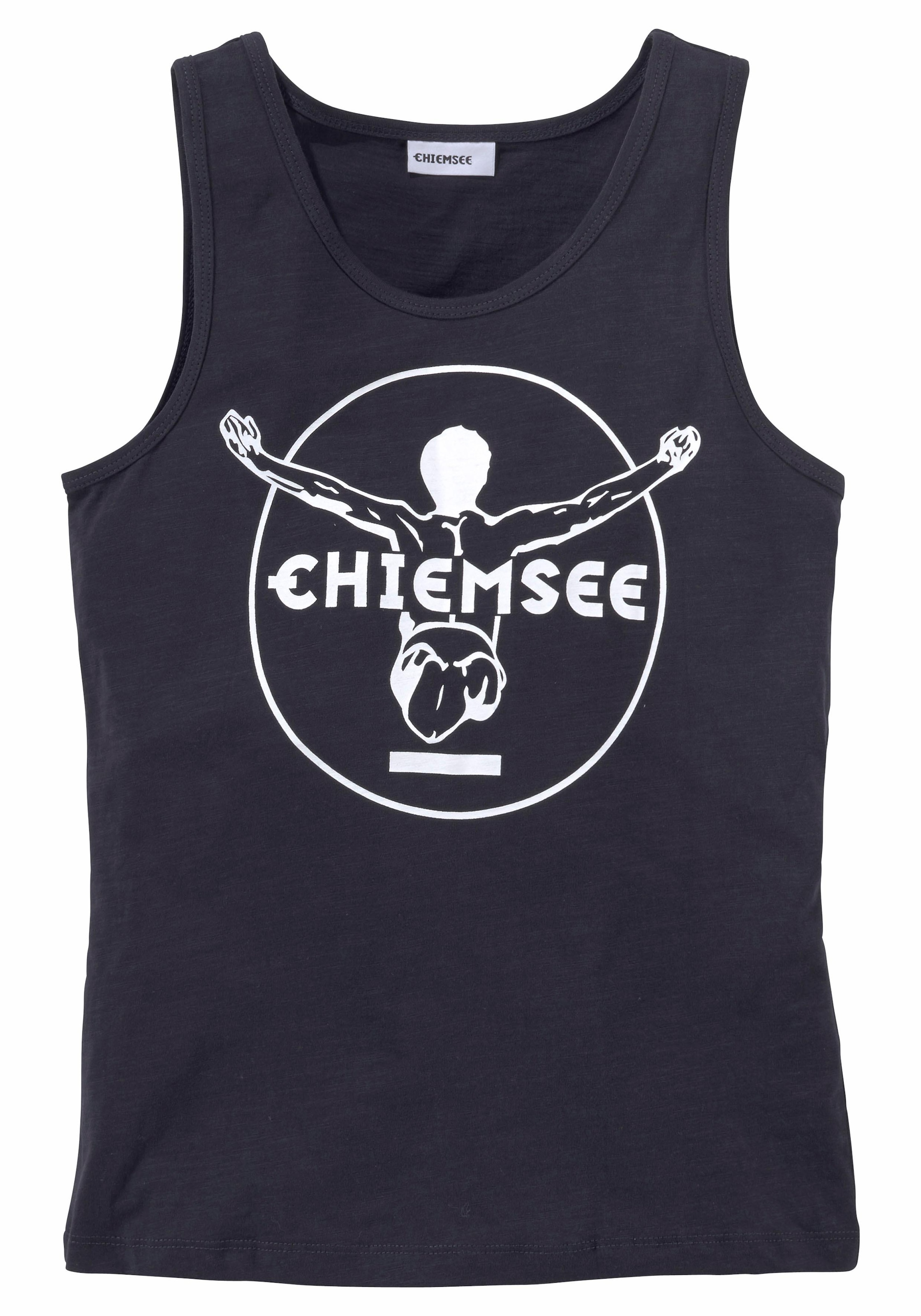 in »BASIC«, Kontrast ♕ mit bei Chiemsee Tanktop Logodruck-Druck