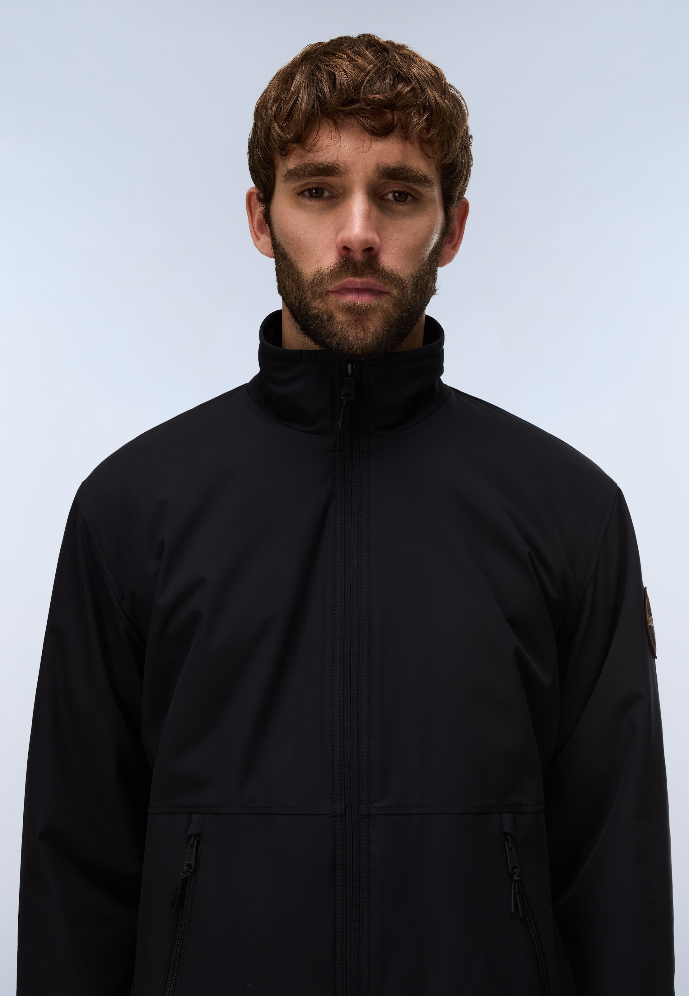 Napapijri Winterjacke »A-TUNDRA FZ STAND BLACK BEAUTY« aus Polyamid, gerader Charakter