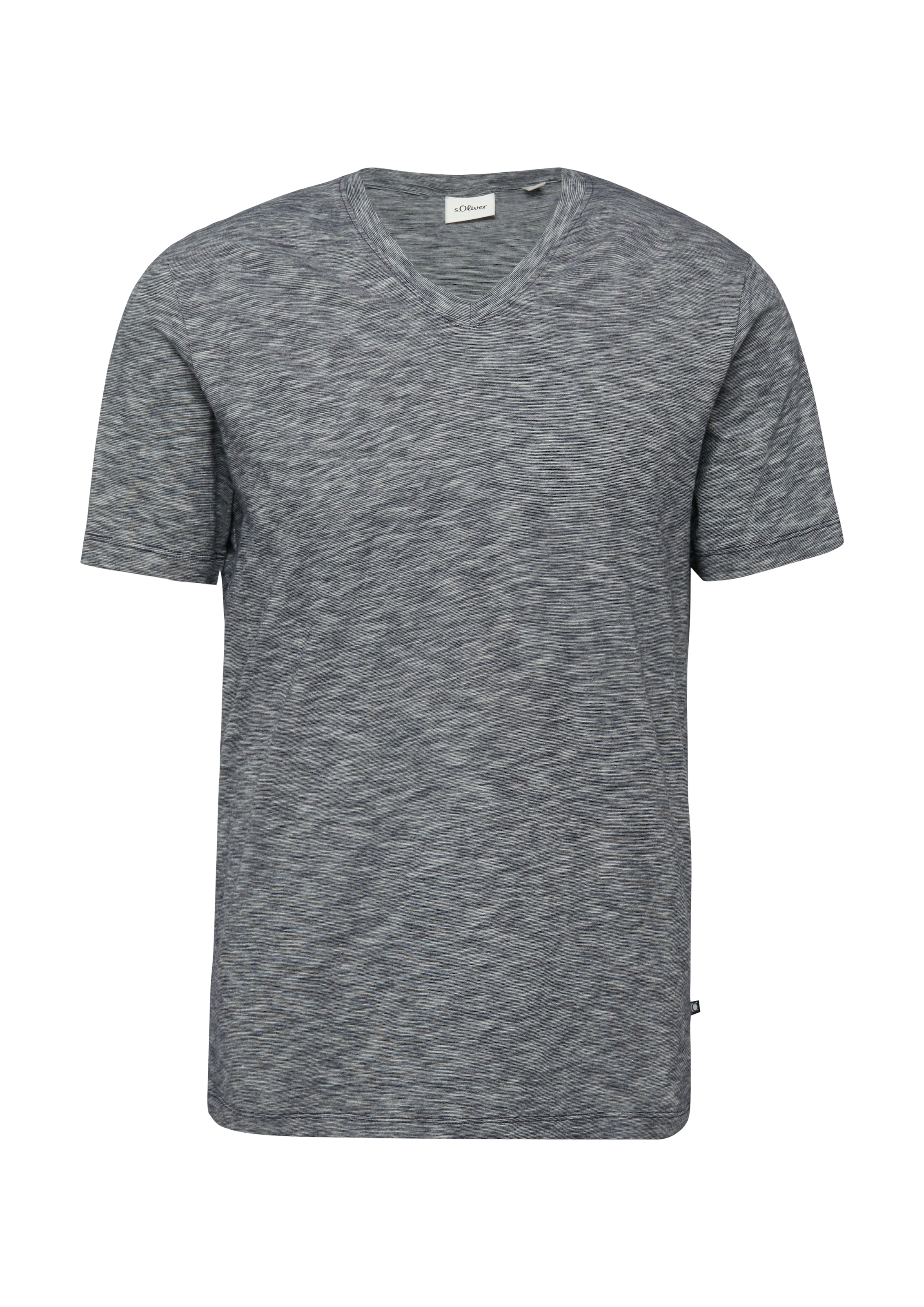 s.Oliver Kurzarmshirt meliert