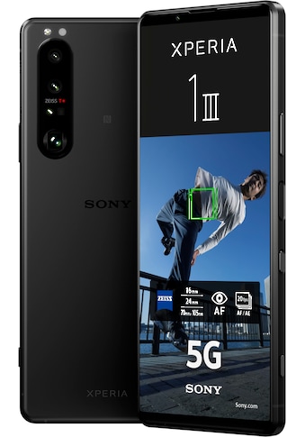 Sony Smartphone »Xperia 1 III 5G, 256GB«, schwarz kaufen
