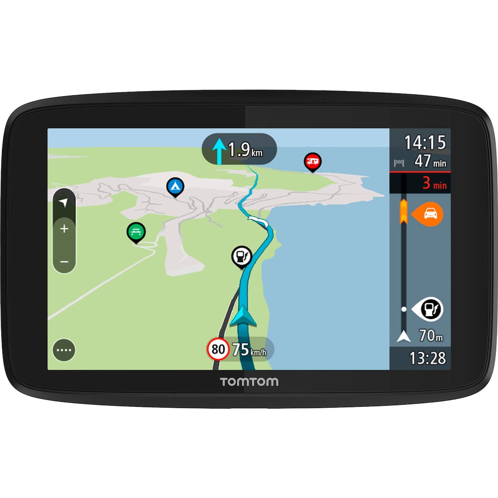 TomTom PKW-Navigationsgerät »GO CAMPER Tour«, (Europa (48 Länder) Karten-Updates)