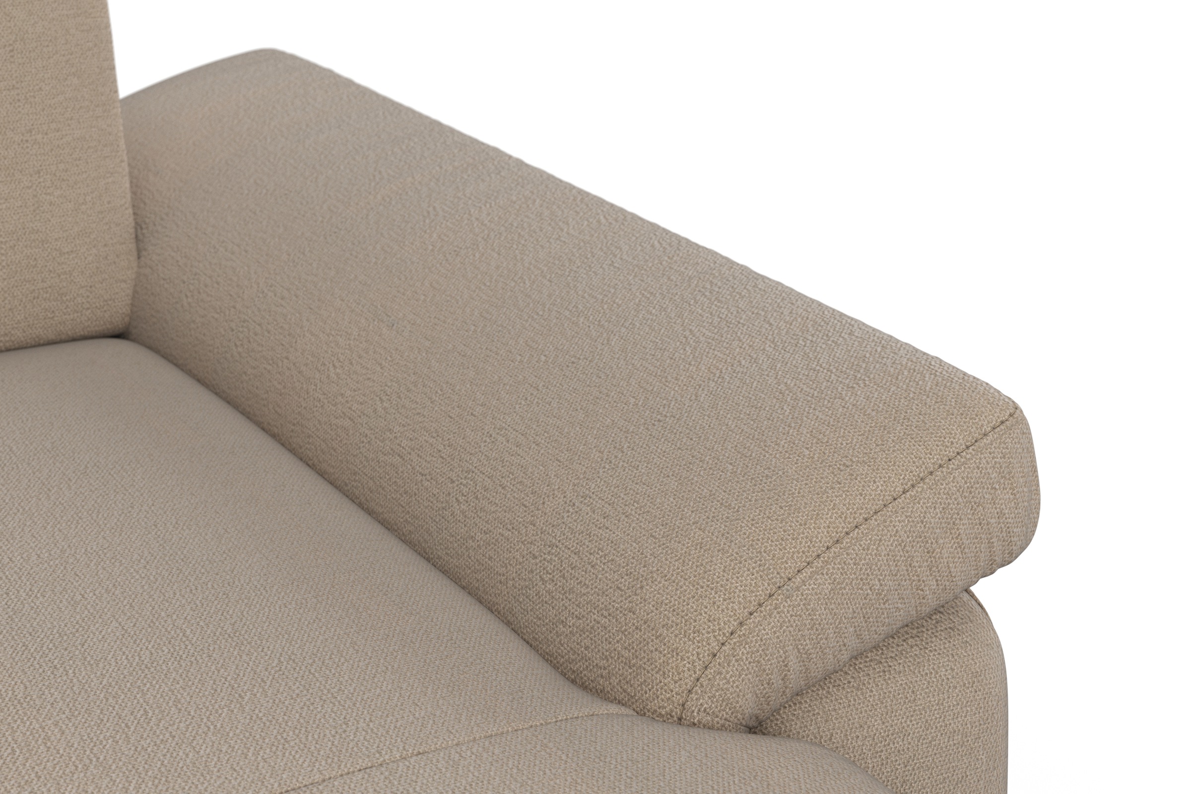 sit&more Wohnlandschaft »Padua U-Form«, inklusive Sitztiefenverstellung, Armteilfunktion und Federkern