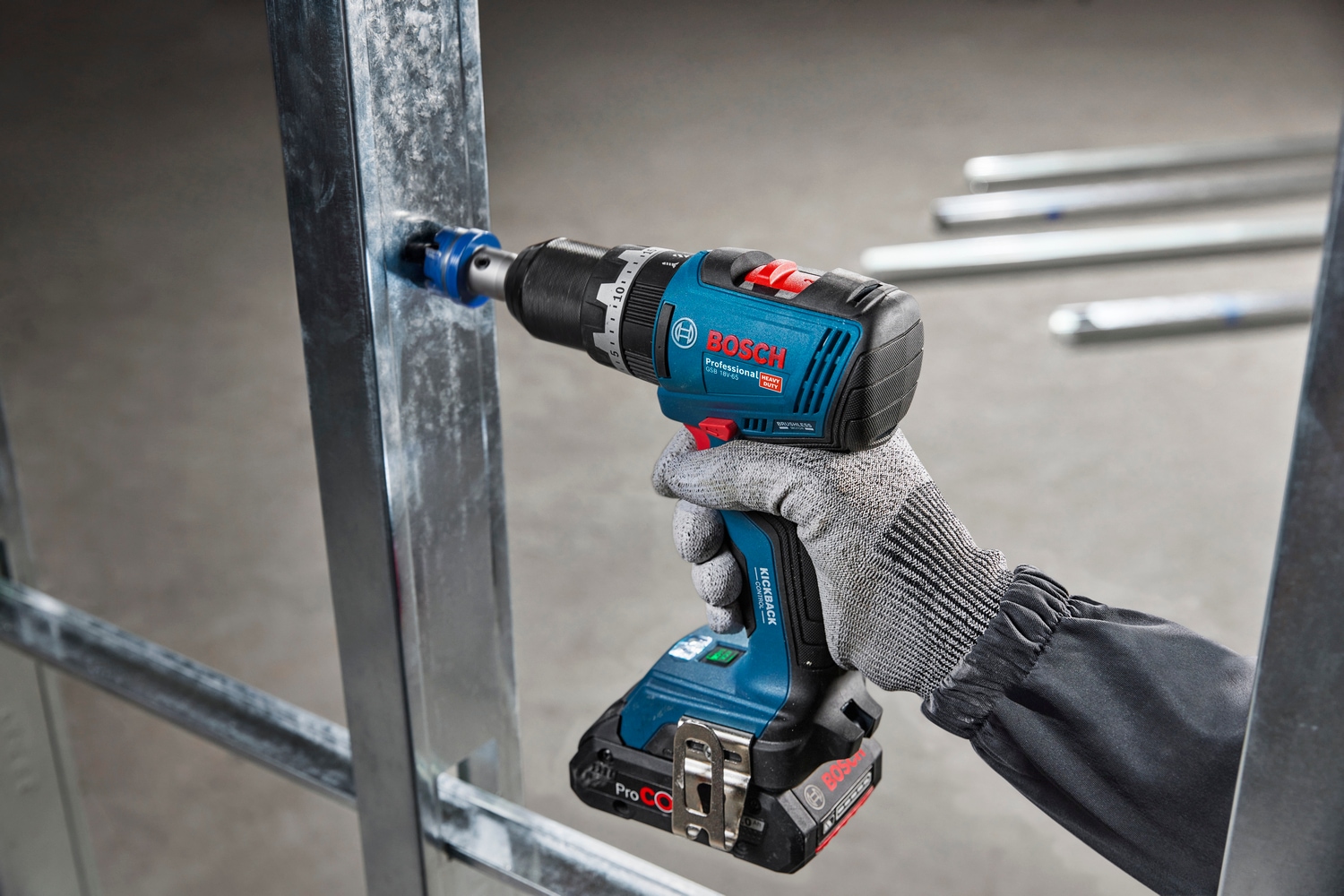 Bosch Professional Akku-Schlagbohrschrauber »»GSB 18V-65««, ohne Akku, ohne Ladegerät