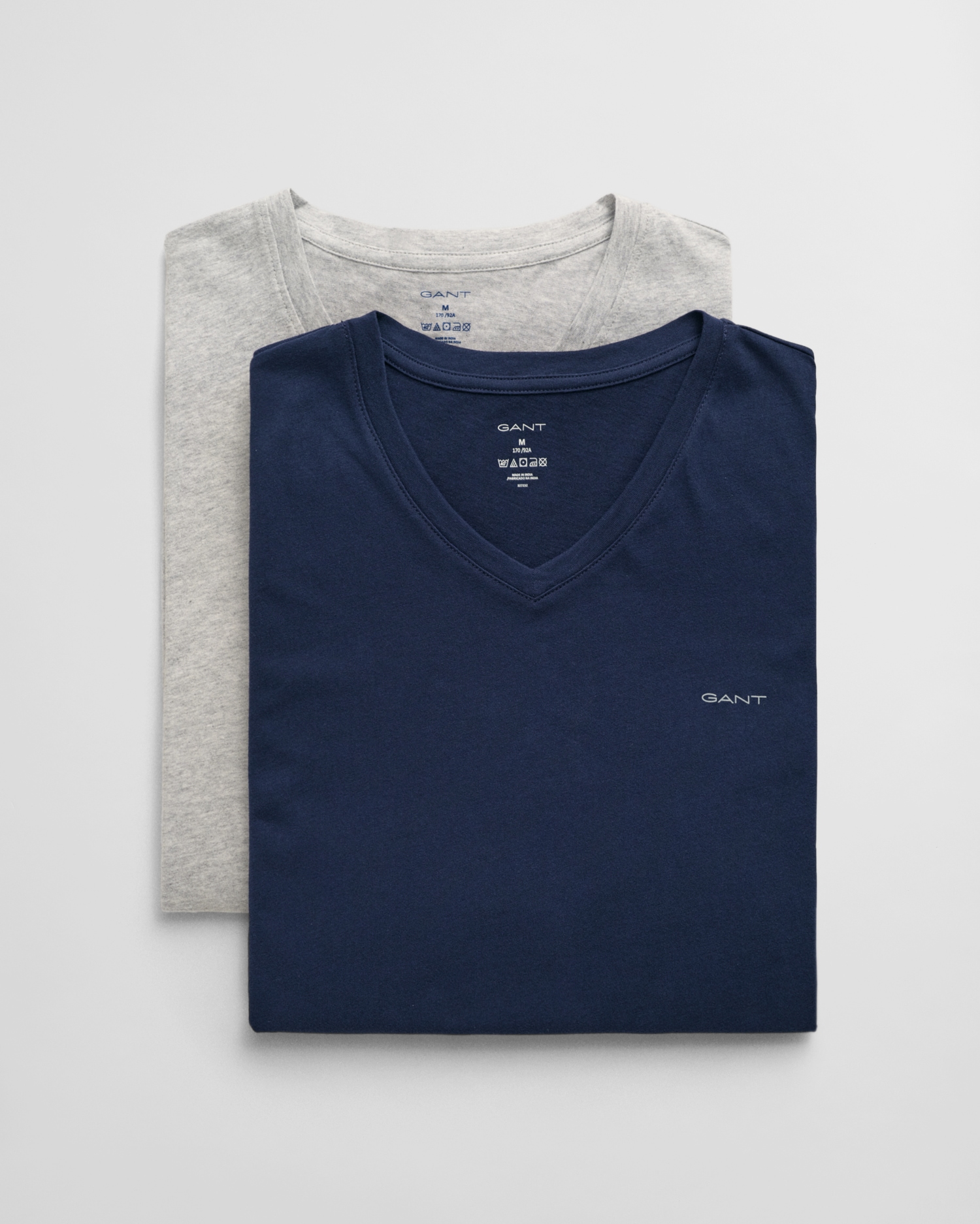 Gant Kurzarmshirt »V-NECK T-SHIRT 2-PACK« Mit V-Ausschnitt