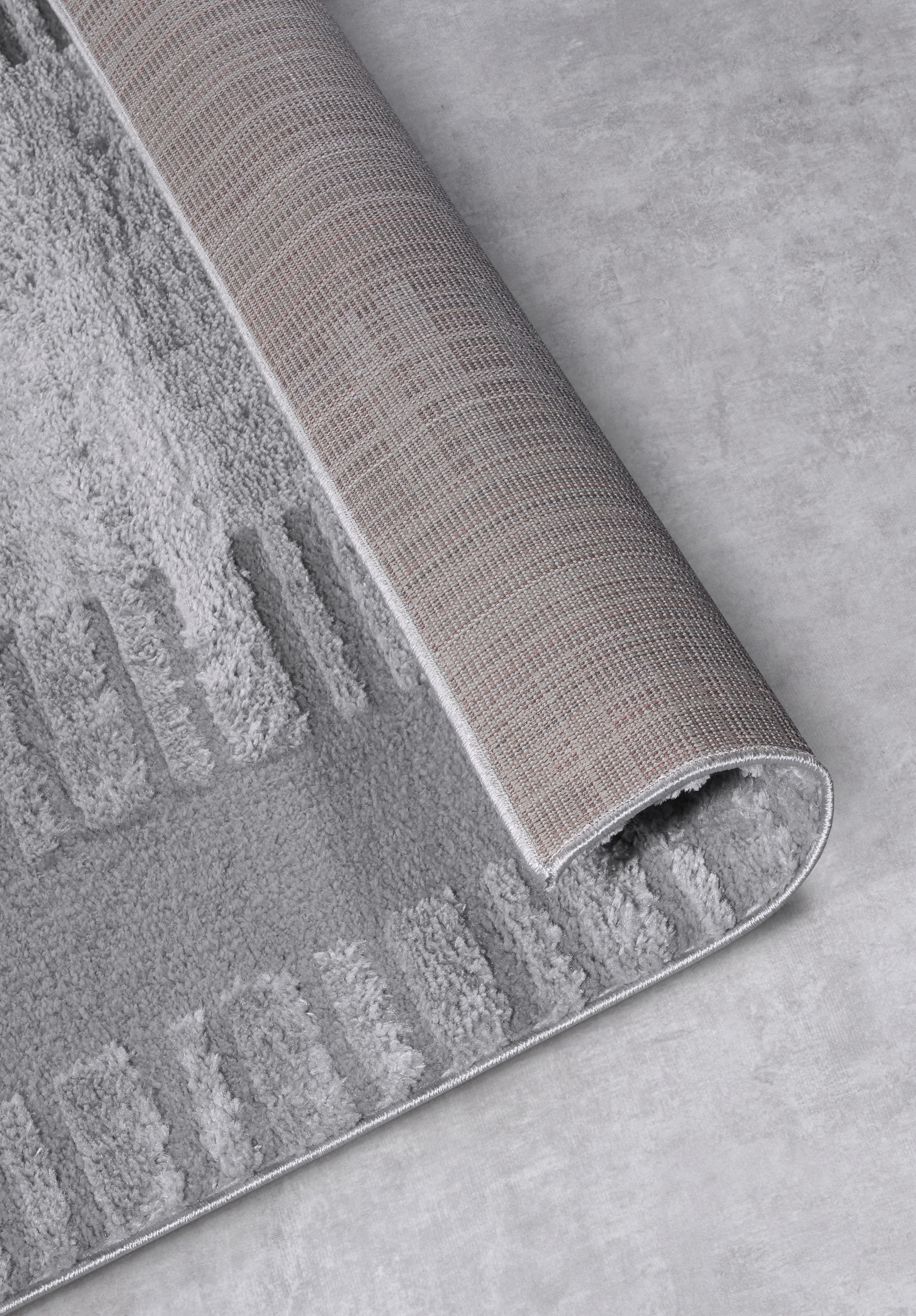 ELLE DECORATION Designteppich »Bartoux«, rechteckig, 18 mm Höhe, Hochflor, Shaggy, Läufer, weich, Langflor, modern, Hoch Tief Effekt