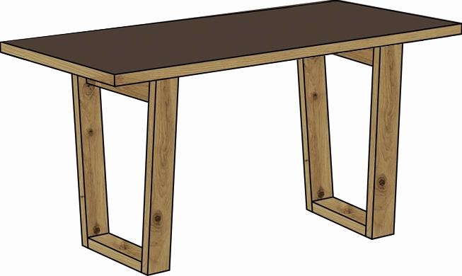 Mäusbacher Schreibtisch »Frame«