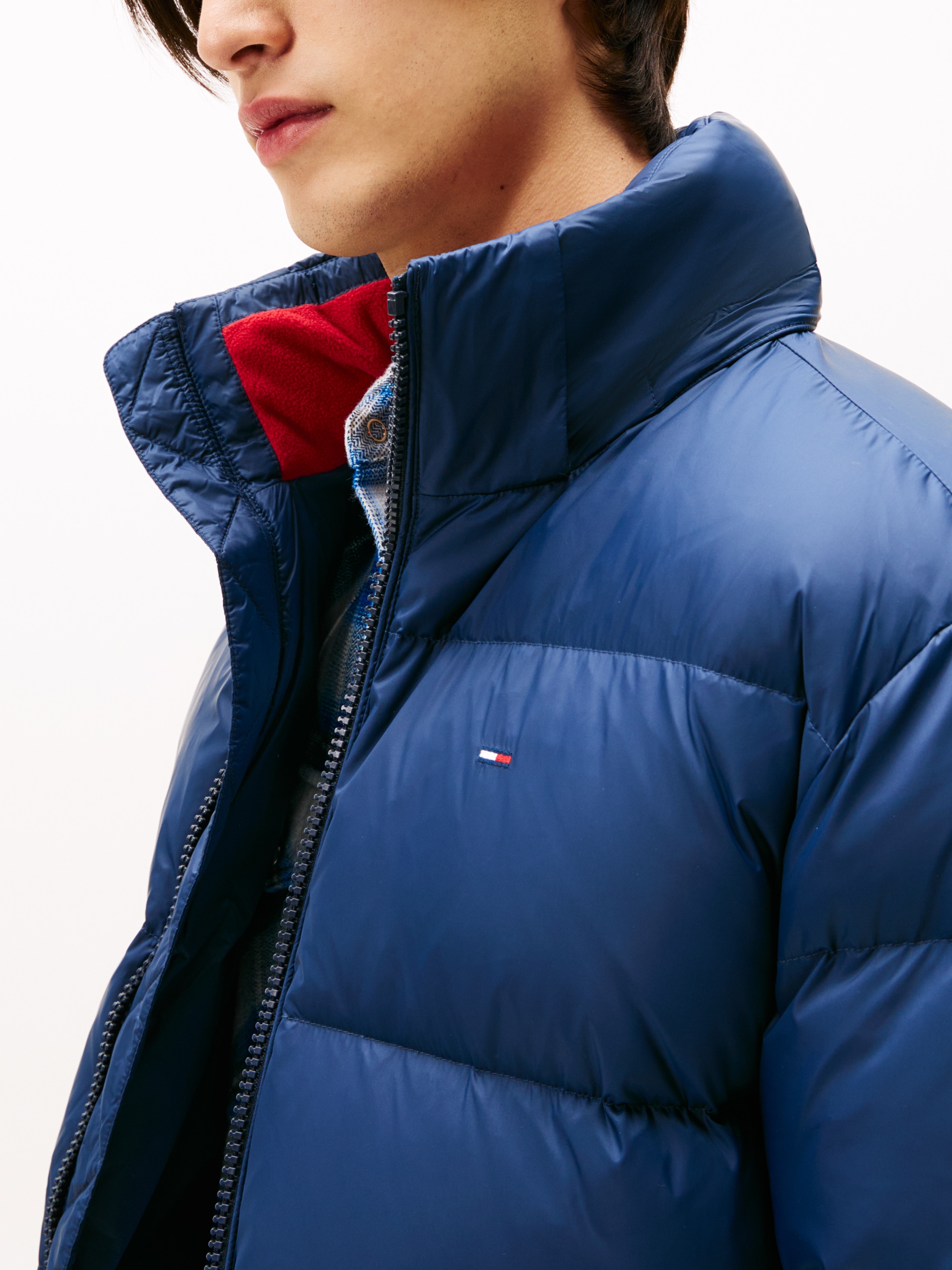 Tommy Jeans Steppjacke »TJM ESSENTIAL DOWN JACKET EXT« mit Kapuze Winterjacke Outdoorjacke Gefüttert 2 in 1 Jacke abnehmbare Kapuze