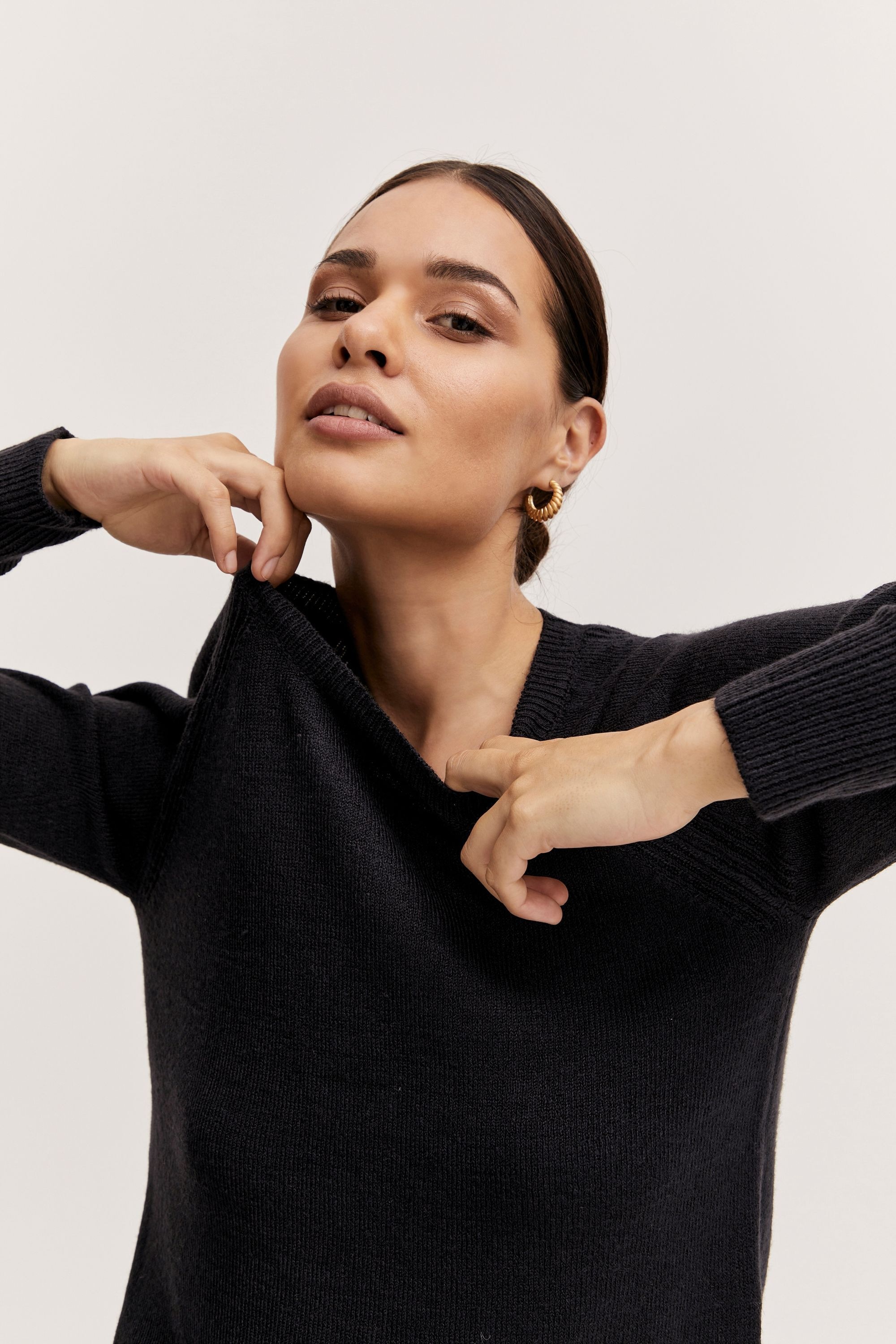 b.young Strickfleece-Pullover »Strickpullover BYMalea«