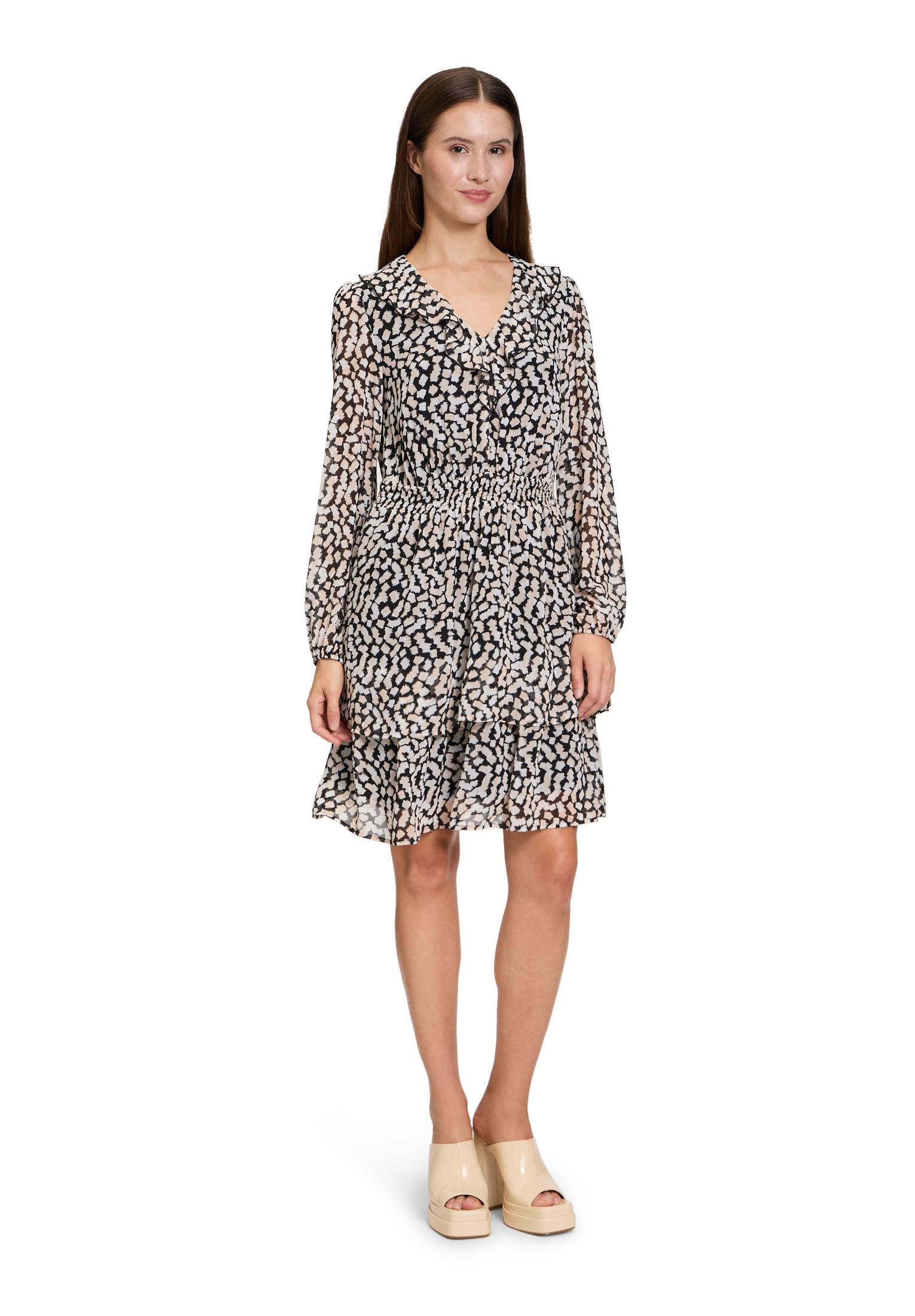 Cartoon Chiffonkleid »Chiffonkleid mit Stufen«