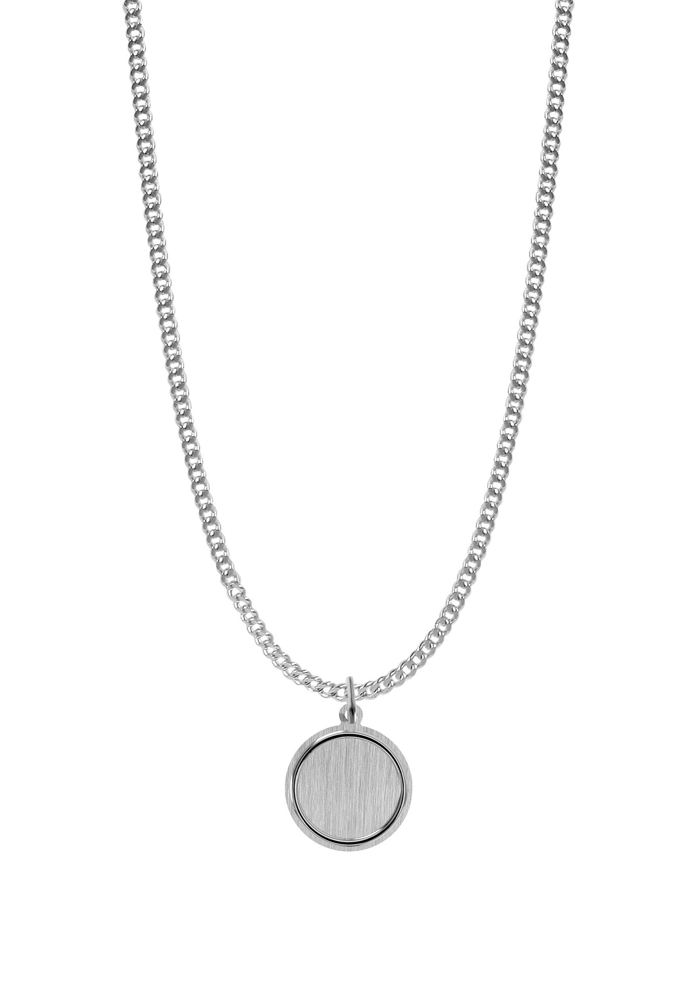AKZENT Anhänger mit Gravur »"Ailos" aus 925 Sterlingsilber, rhodiniert, langlebig«