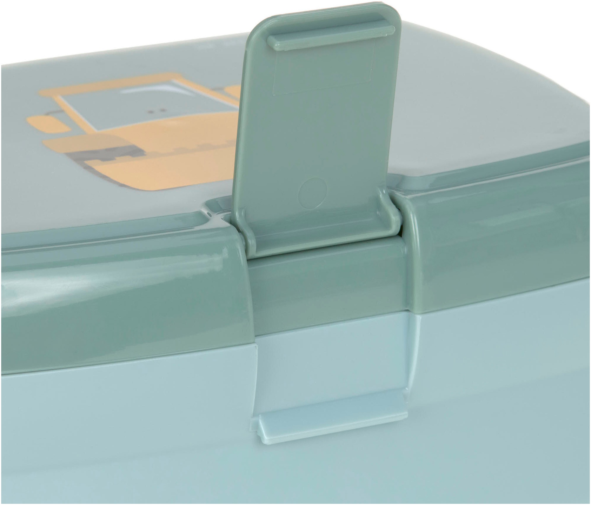 LÄSSIG Lunchbox »Tiny Drivers, Excavator«, (Set, 2 tlg.), mit Trinkflasche