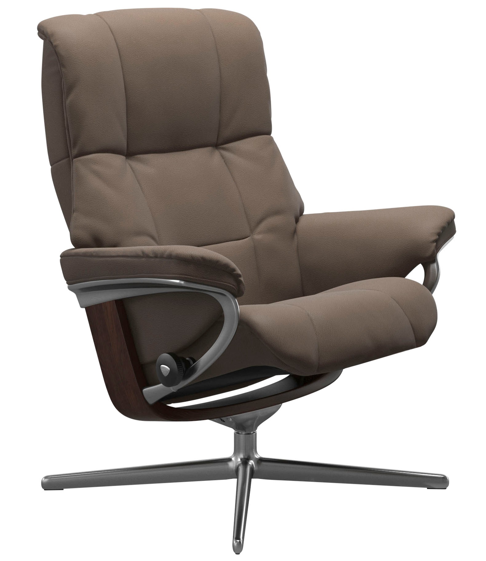 Stressless® Relaxsessel »Mayfair«, mit Cross Base, Größe S, M & L, Holzakzent Braun