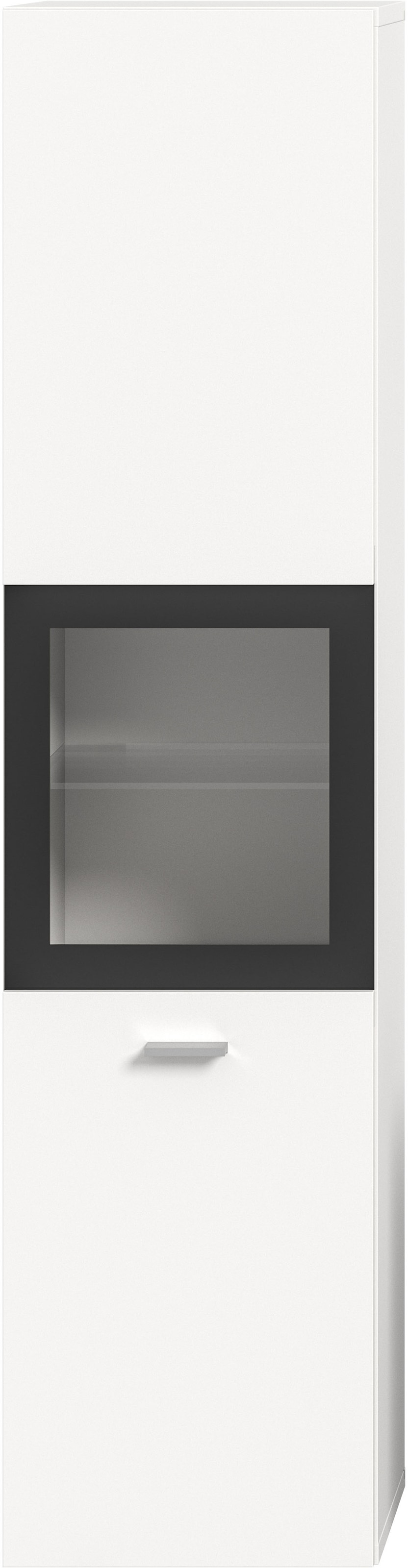 welltime Hochschrank »Tampa, Höhe 125cm, hängend oder stehend montierbar«, Badschrank, Bad-Hängeschrank, Badezimmer, Bad-Möbel