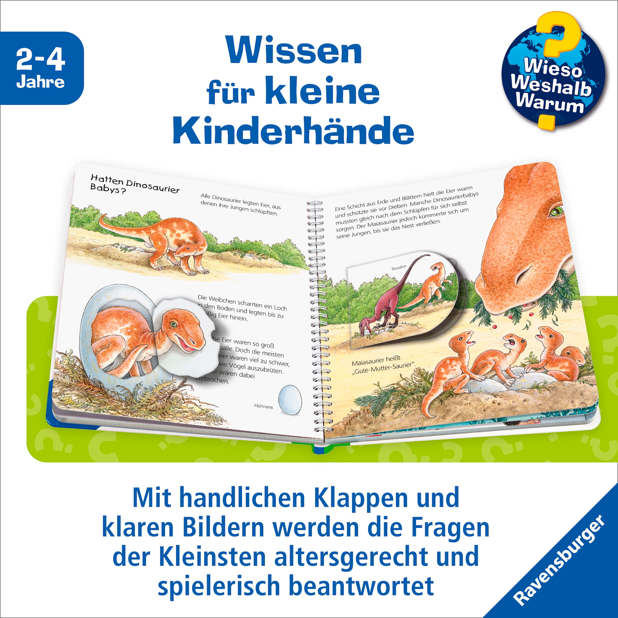 Ravensburger Kinderbuch »Wieso? Weshalb? Warum? junior, Band 25 Die Dinosaurier«