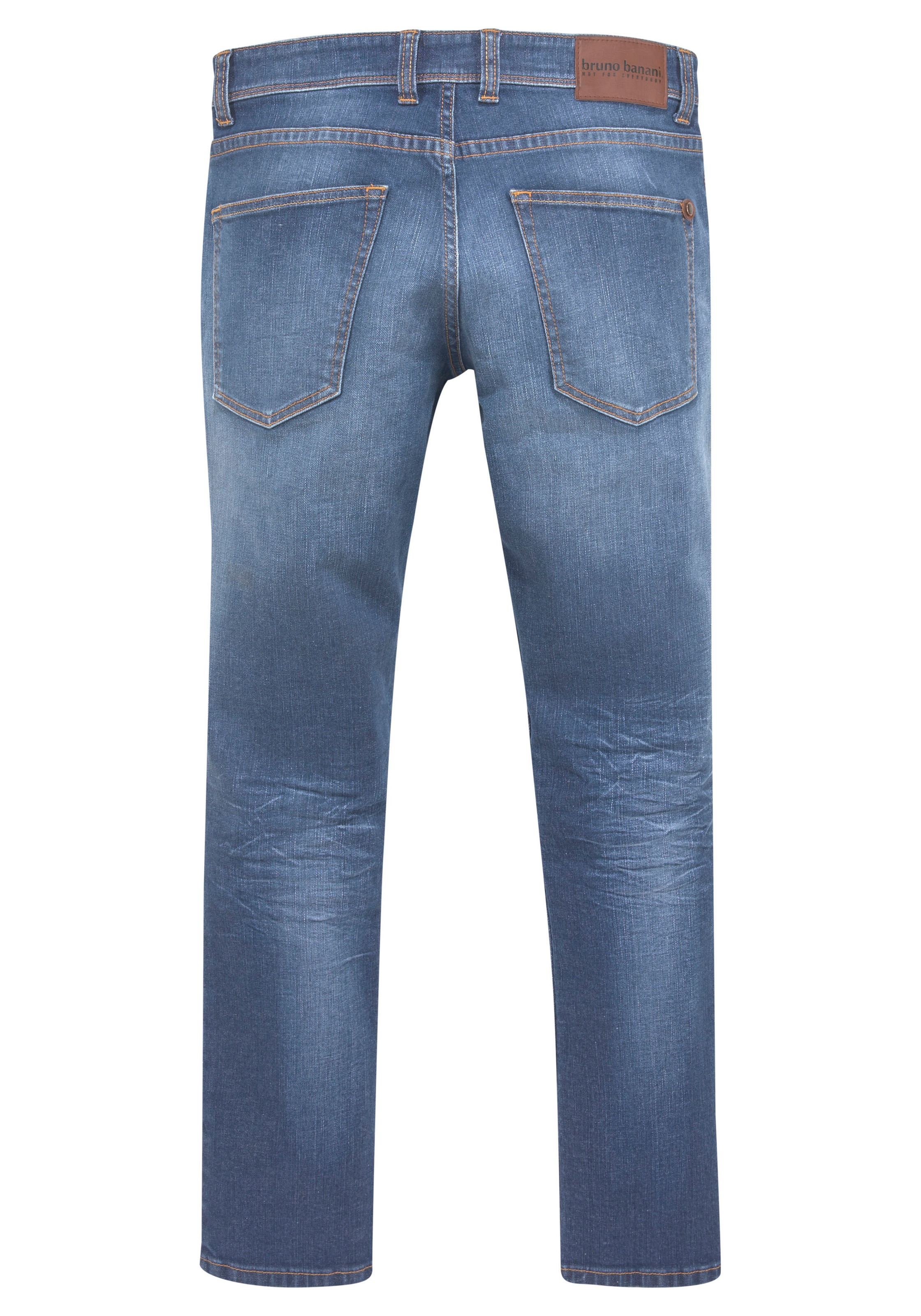 Bruno Banani Slim-fit-Jeans »Jimmy (Stretch)«, schmale Beinform, niedrige Leibhöhe, mit Button-Fly