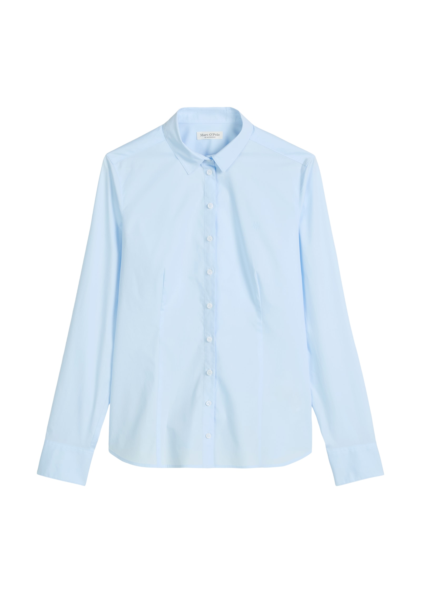 Marc O'Polo Hemdbluse »Blouse, kent collar, long sleeved, slim fit, classic style,«