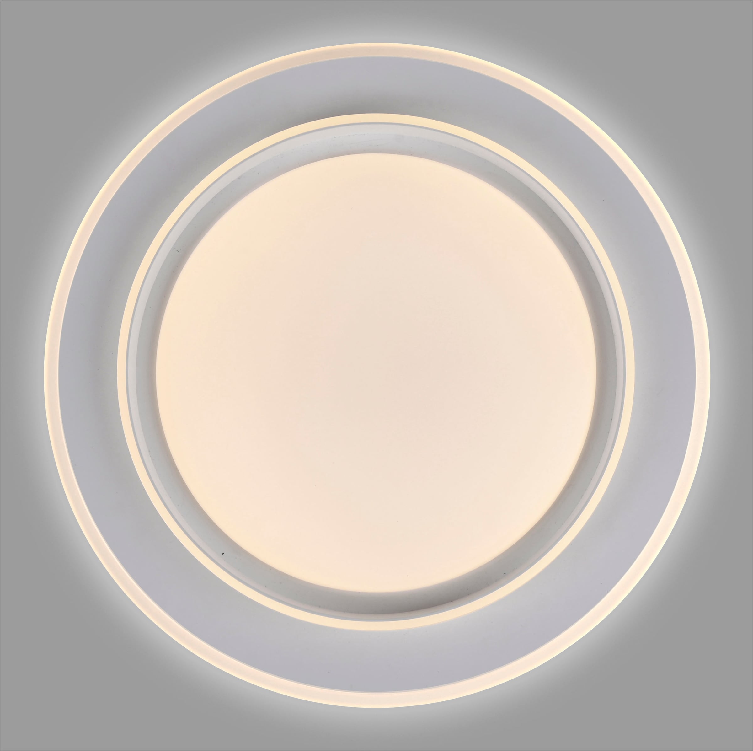 JUST LIGHT LED Deckenleuchte »LAGO« LED-Board 1 Stk. warmweiß - kaltweiß CCT-Farbtemperatursteuerung, Infrarot-FB, Stufenlos dimmbar, Memory