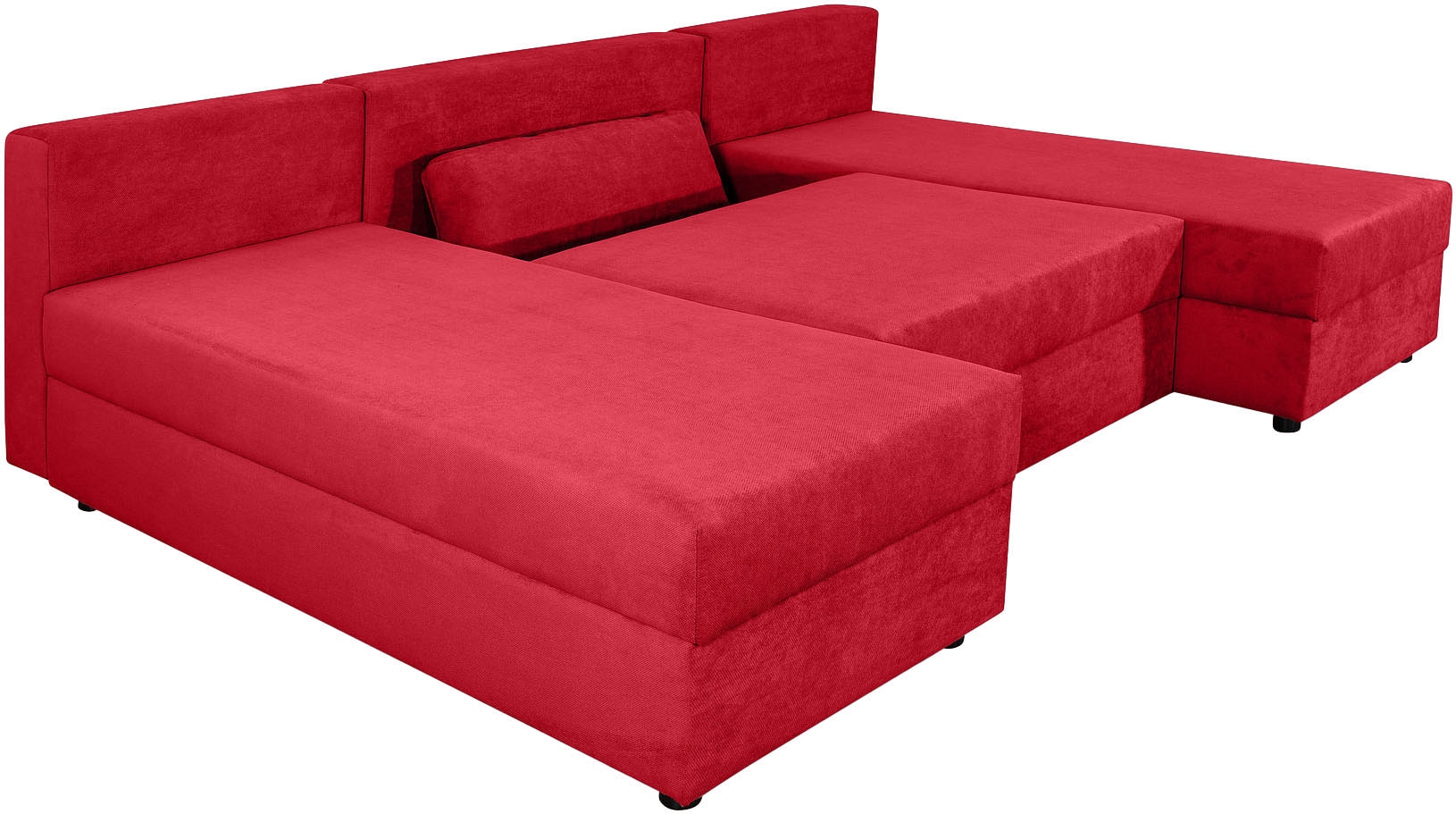 COLLECTION AB »Pico U-Form« Wohnlandschaft,2 X Ottomane,Polyätherschaum Polsterung