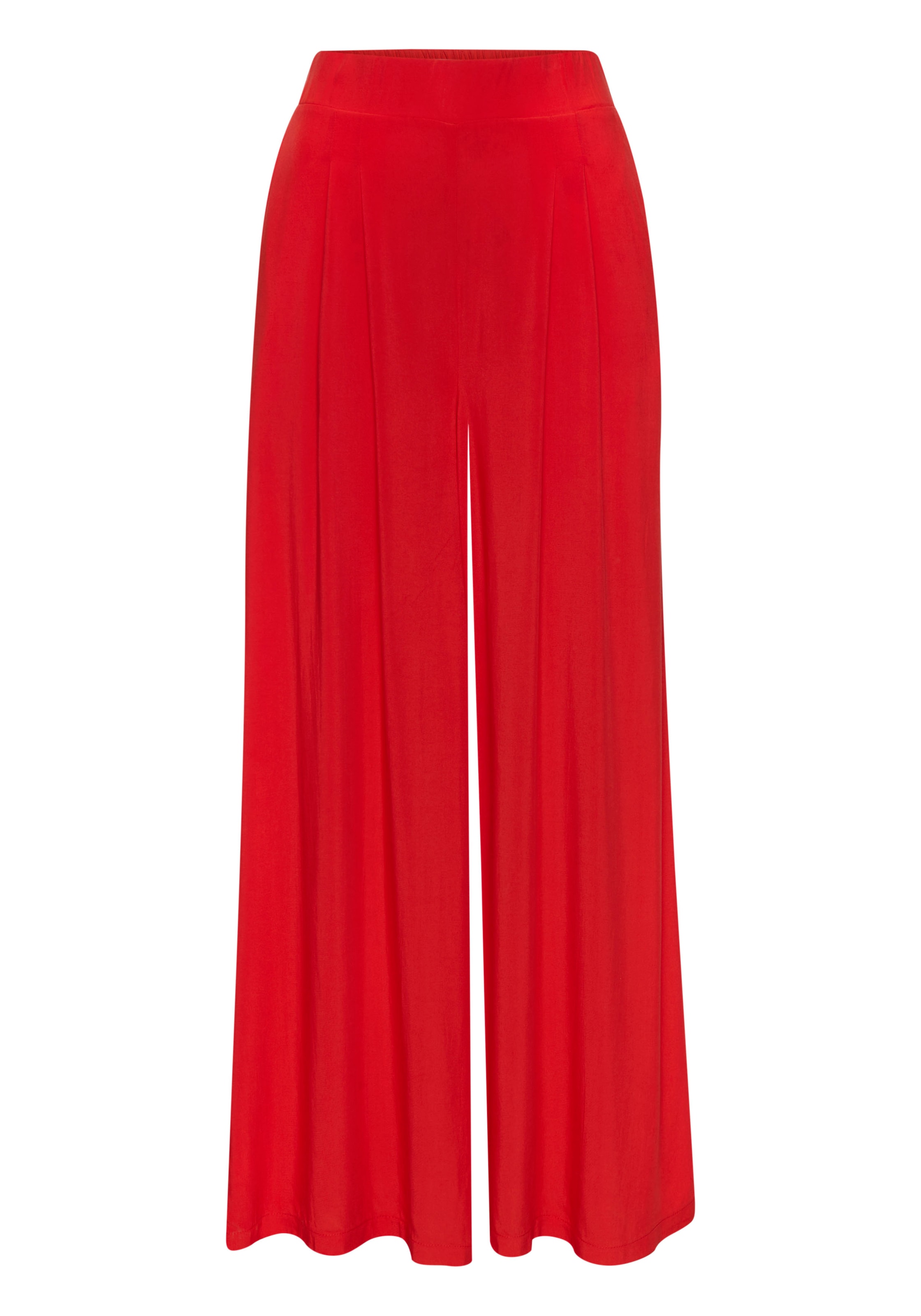 Buffalo Palazzohose, mit Seitennahttaschen, leichte Sommerhose, Wide-Leg