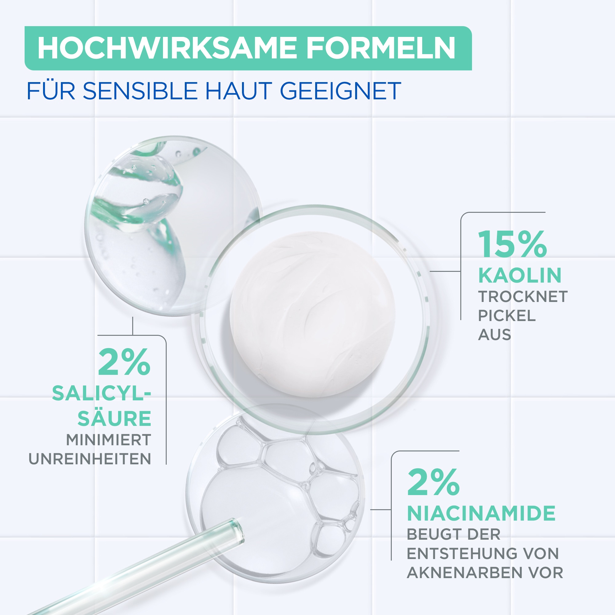 Mixa Gesichts-Reinigungscreme »MIXA KONZENTRIERTE ANTI-PICKEL PASTE« mit Niacinamid