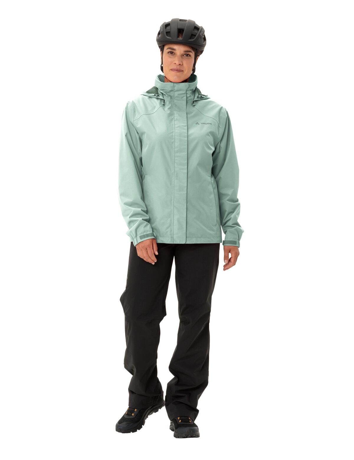 VAUDE Fahrradjacke »Women's Escape Bike Light Jacket« mit Kapuze für Radsport, Wandern und Nordic Walking, winddicht