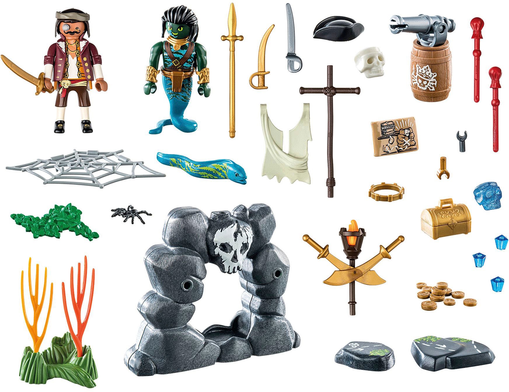 Playmobil® Konstruktions-Spielset »Schatzsuche (71420), Pirates«, (55 St.), Made in Europe